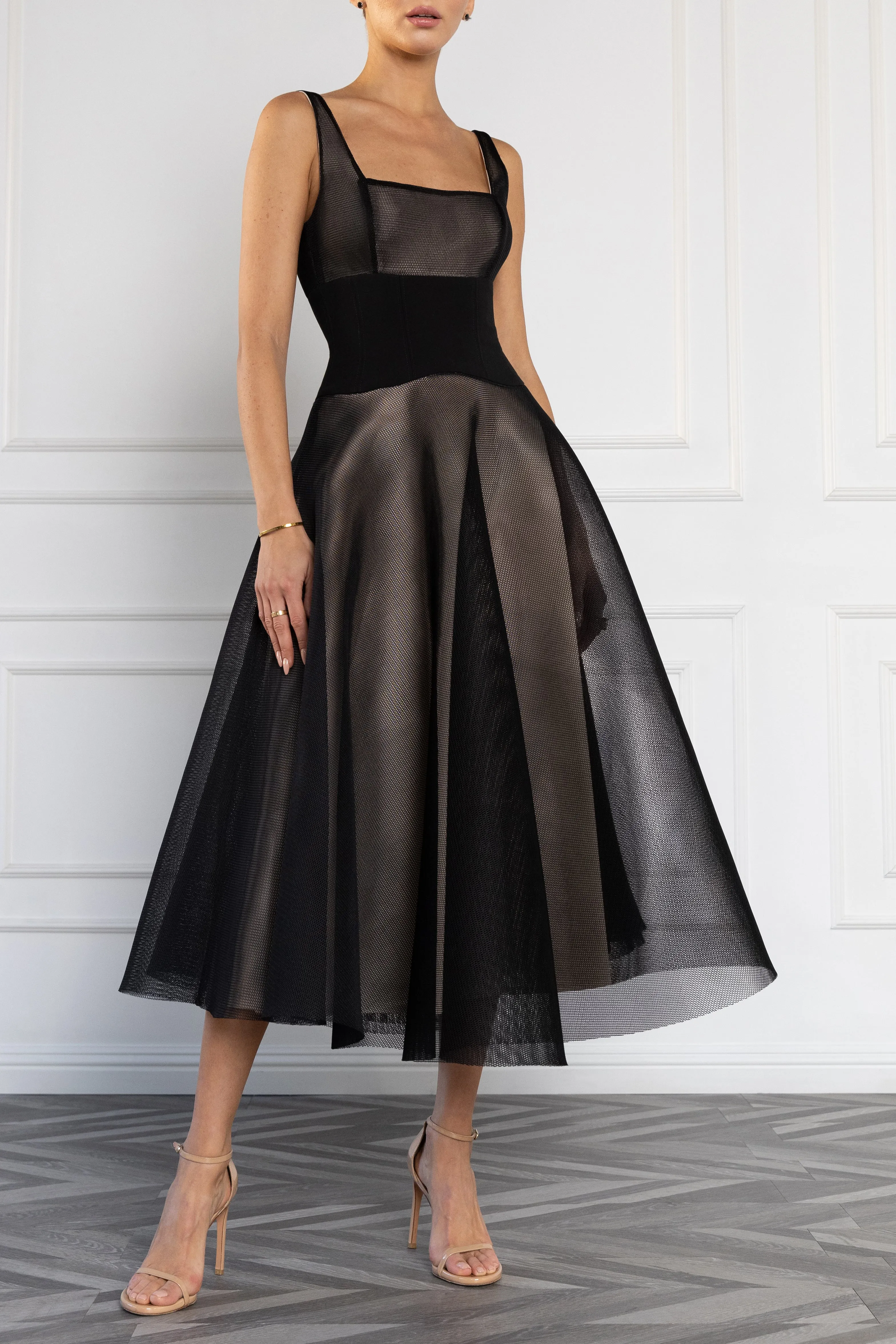 Vivi Midi Dress sold by Black Halo