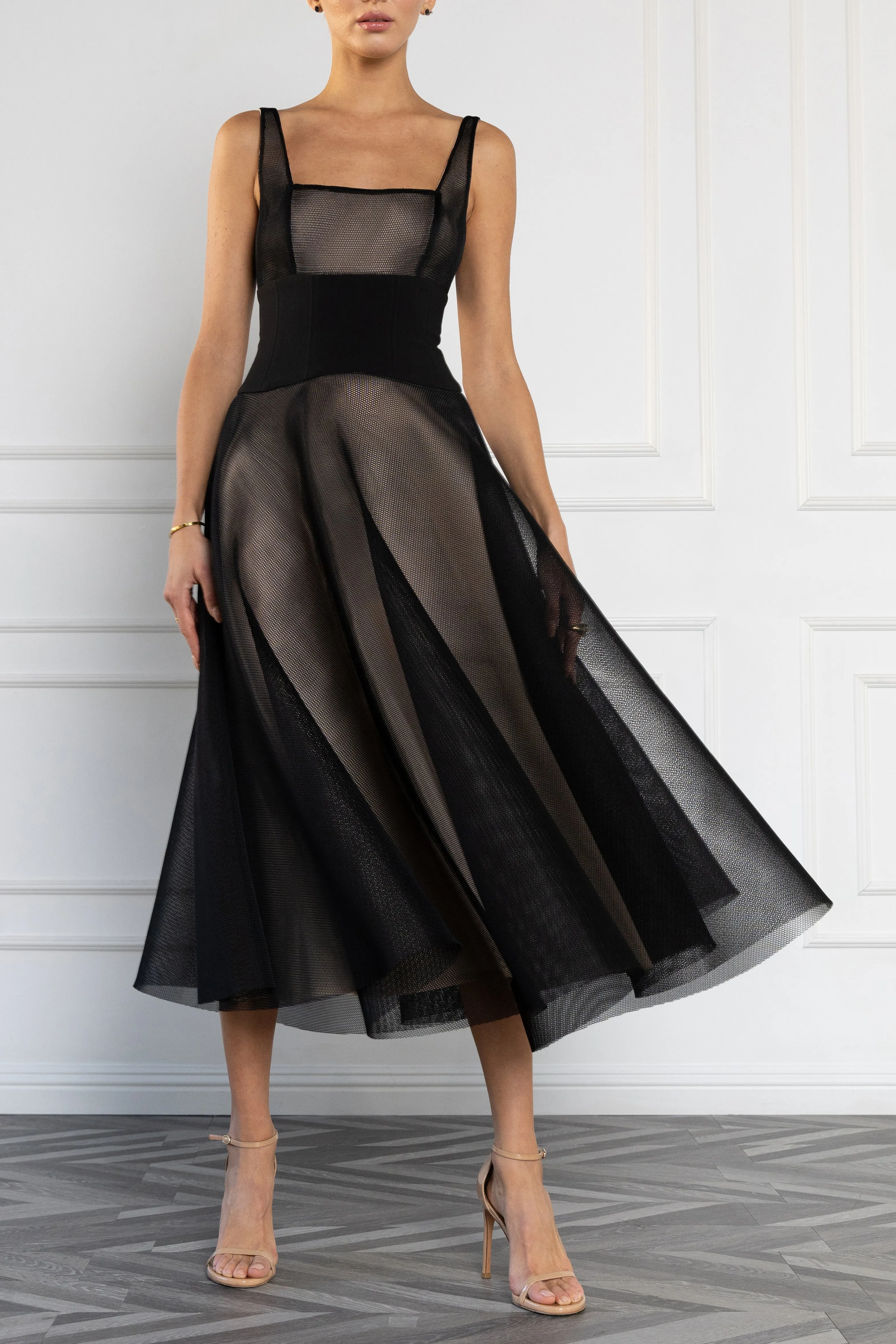 Vivi Midi Dress sold by Black Halo product image thumbnail 5