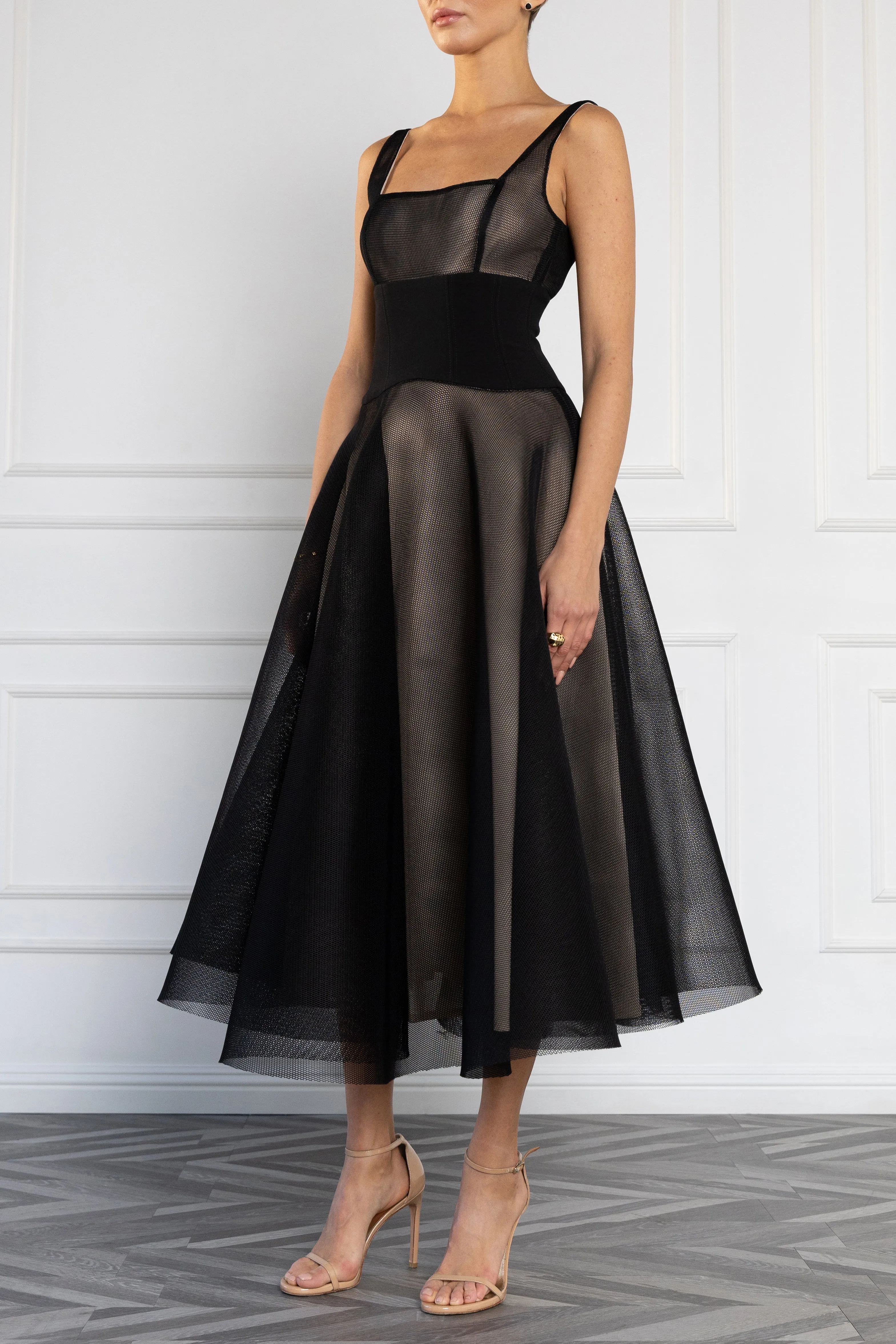 Vivi Midi Dress sold by Black Halo product image thumbnail 2