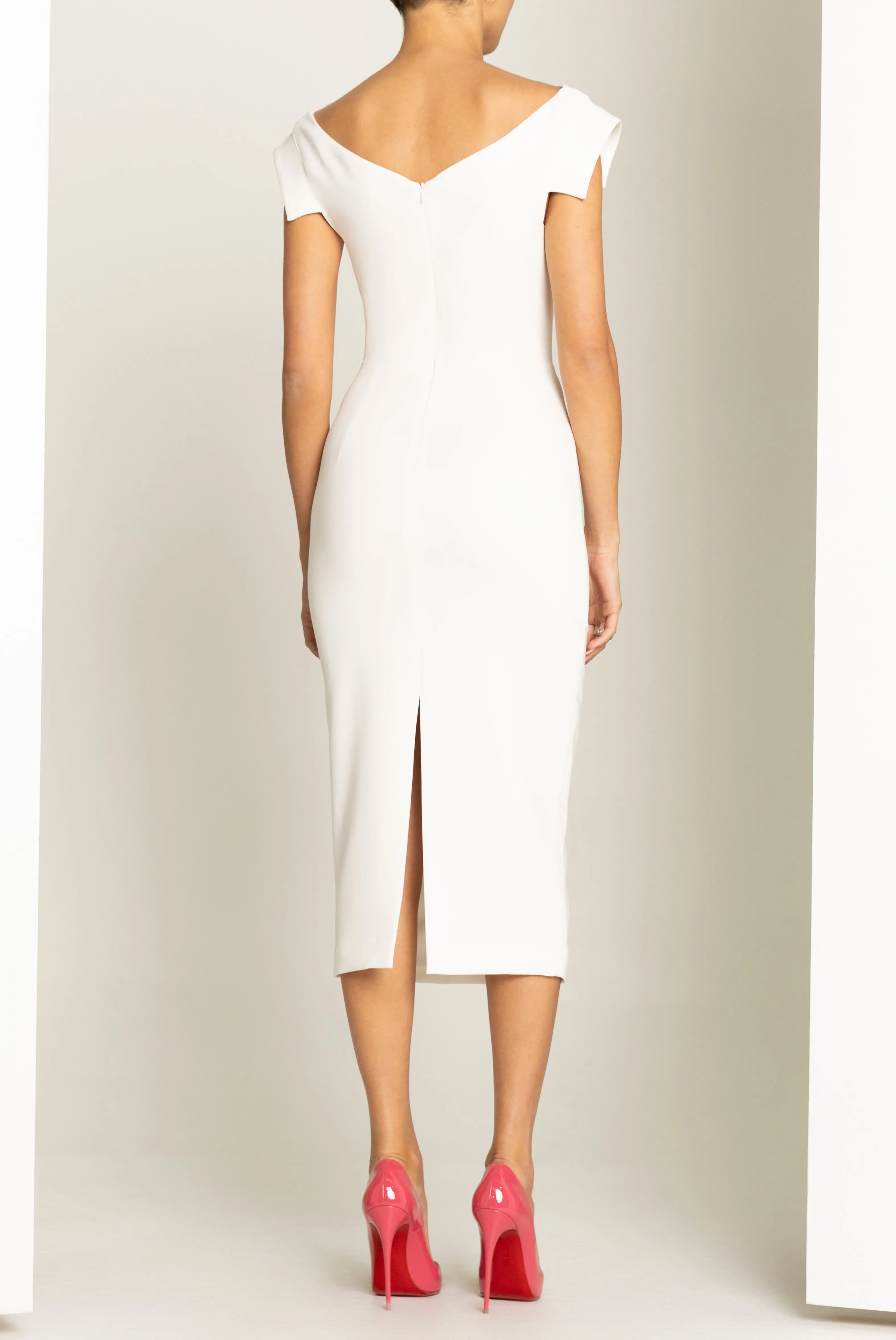 Jacqueline Midi dress sold by Black Halo product image thumbnail 5