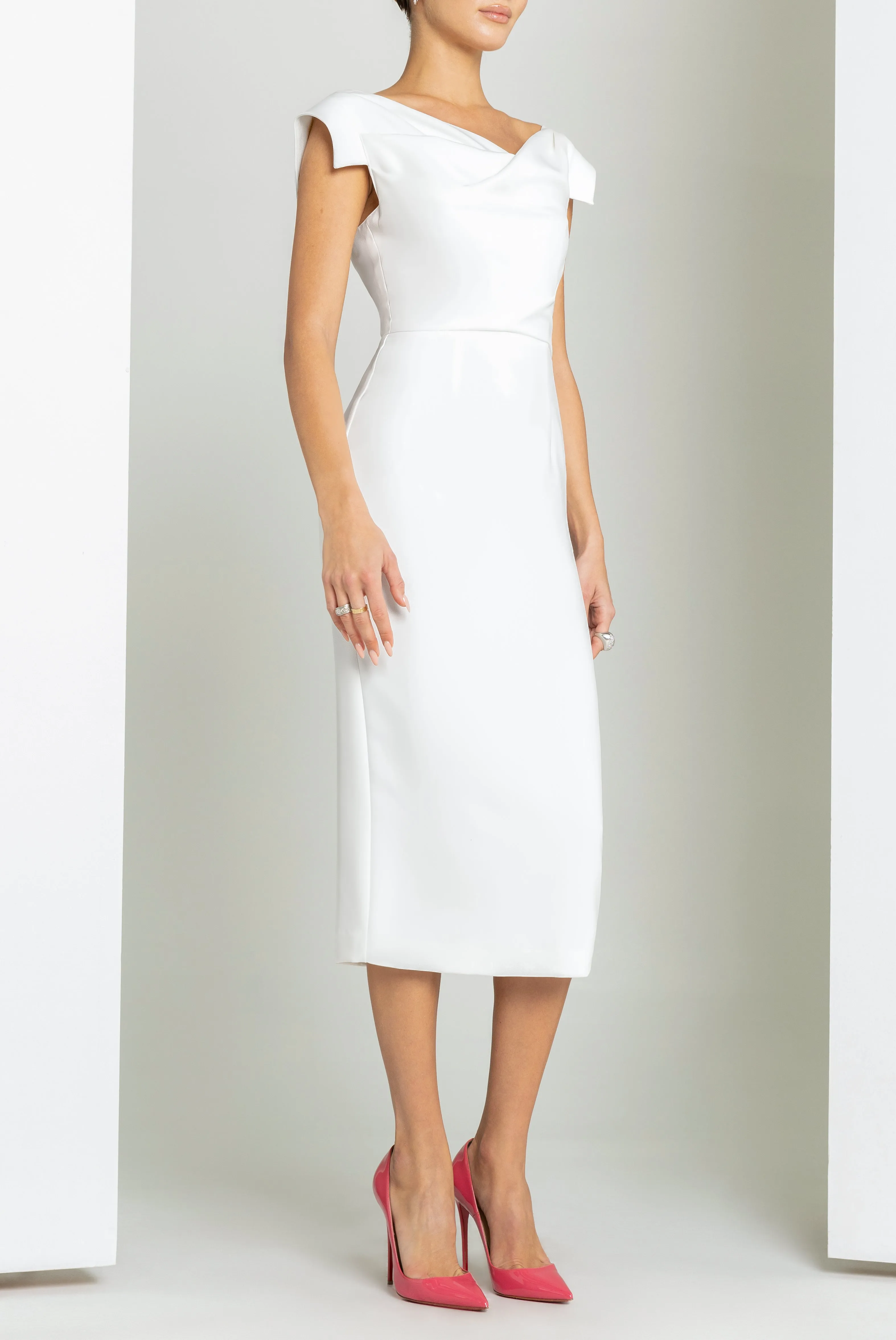 Jacqueline Midi dress sold by Black Halo product image thumbnail 2
