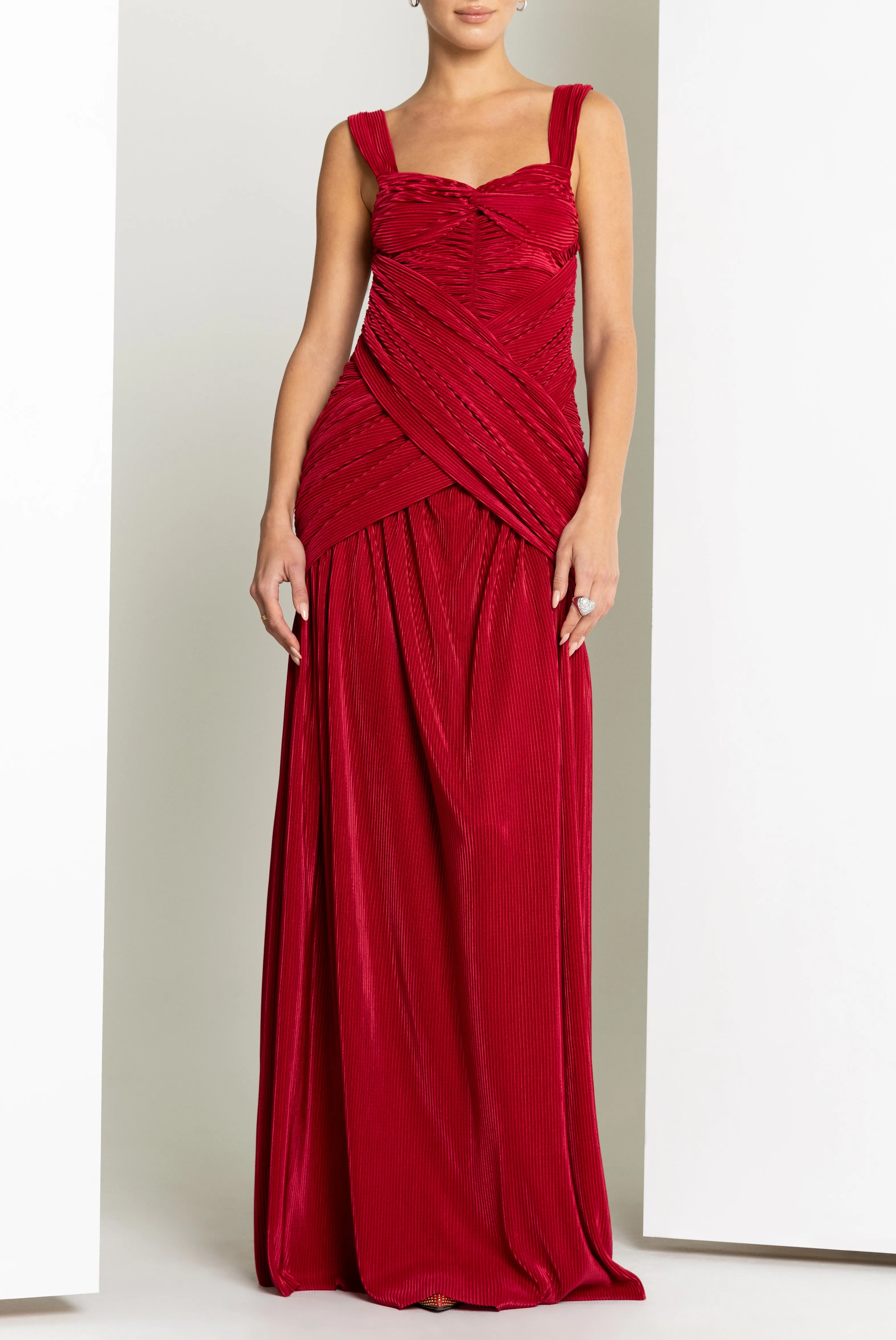 Zia Gown sold by Black Halo product image thumbnail 5