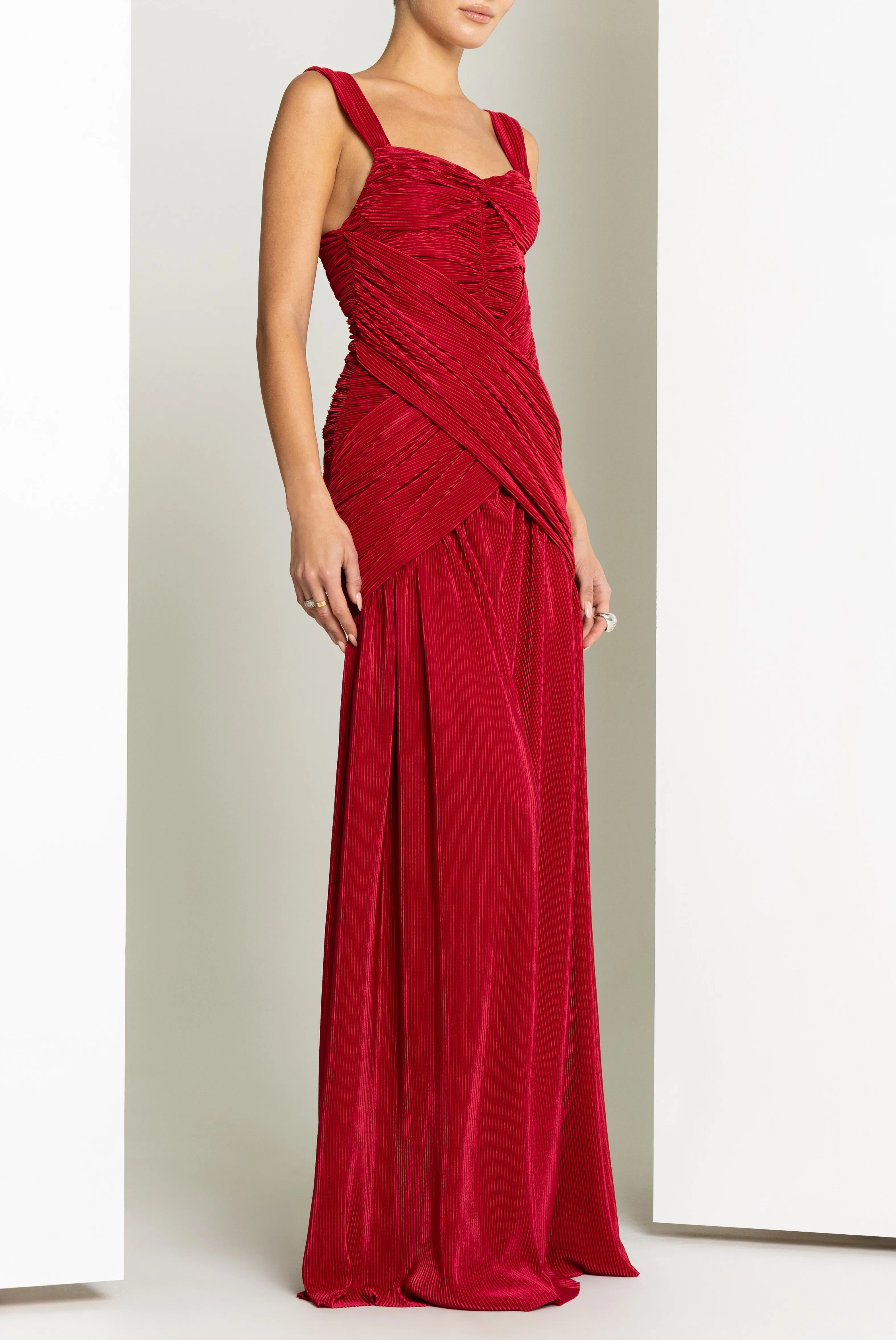 Zia Gown sold by Black Halo product image thumbnail 4