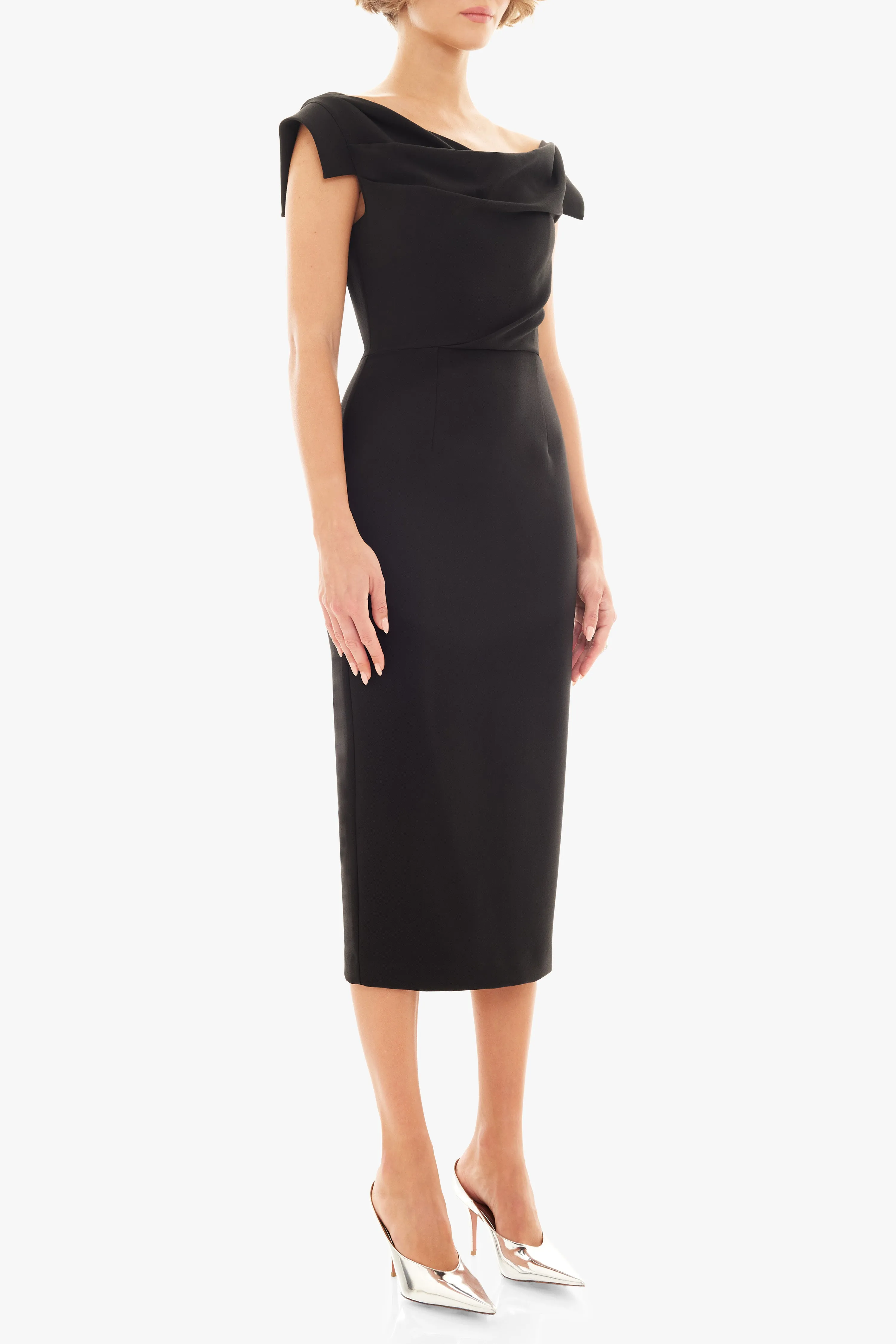 Jacqueline Midi dress sold by Black Halo product image thumbnail 3