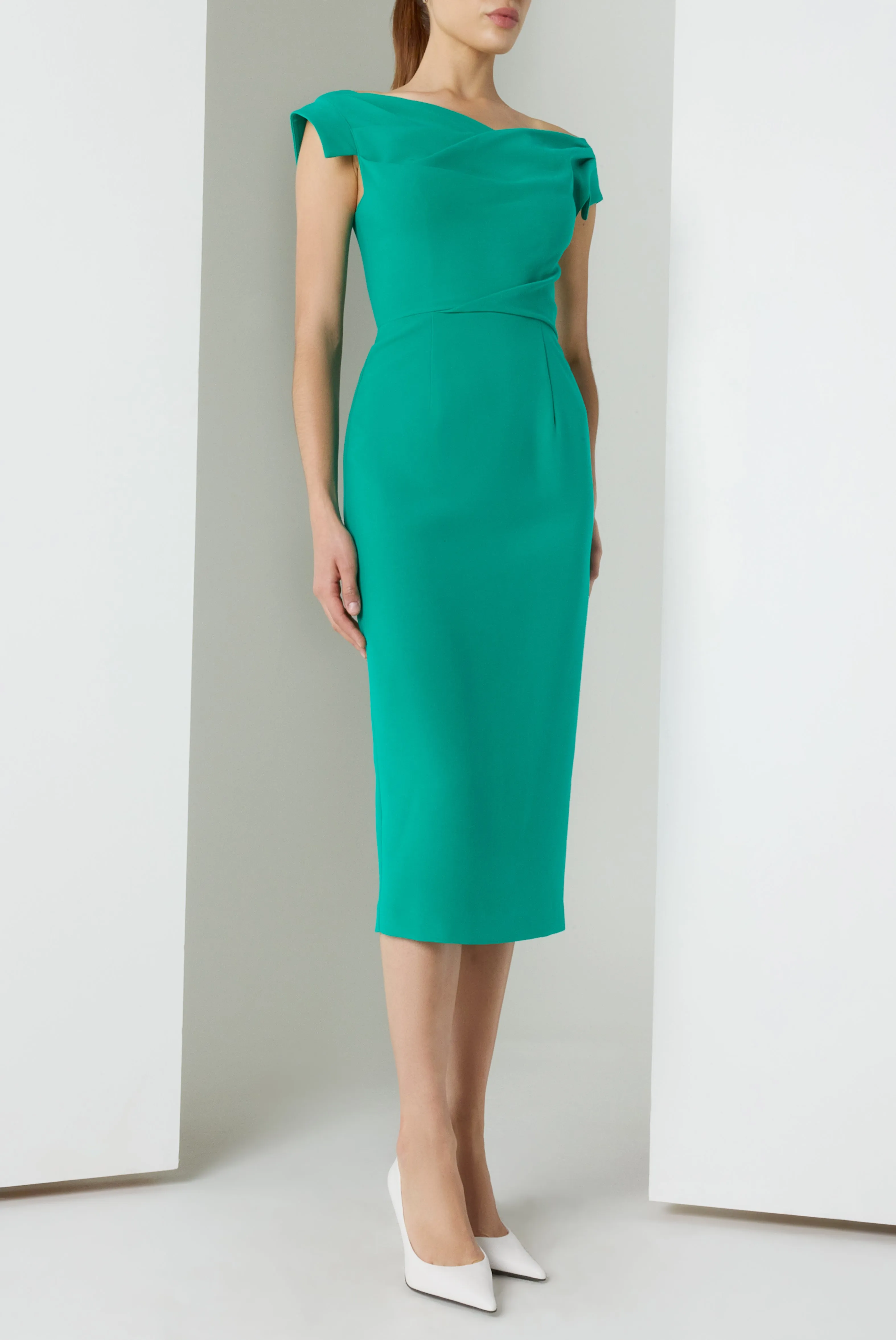 Jacqueline Midi dress sold by Black Halo product image thumbnail 3