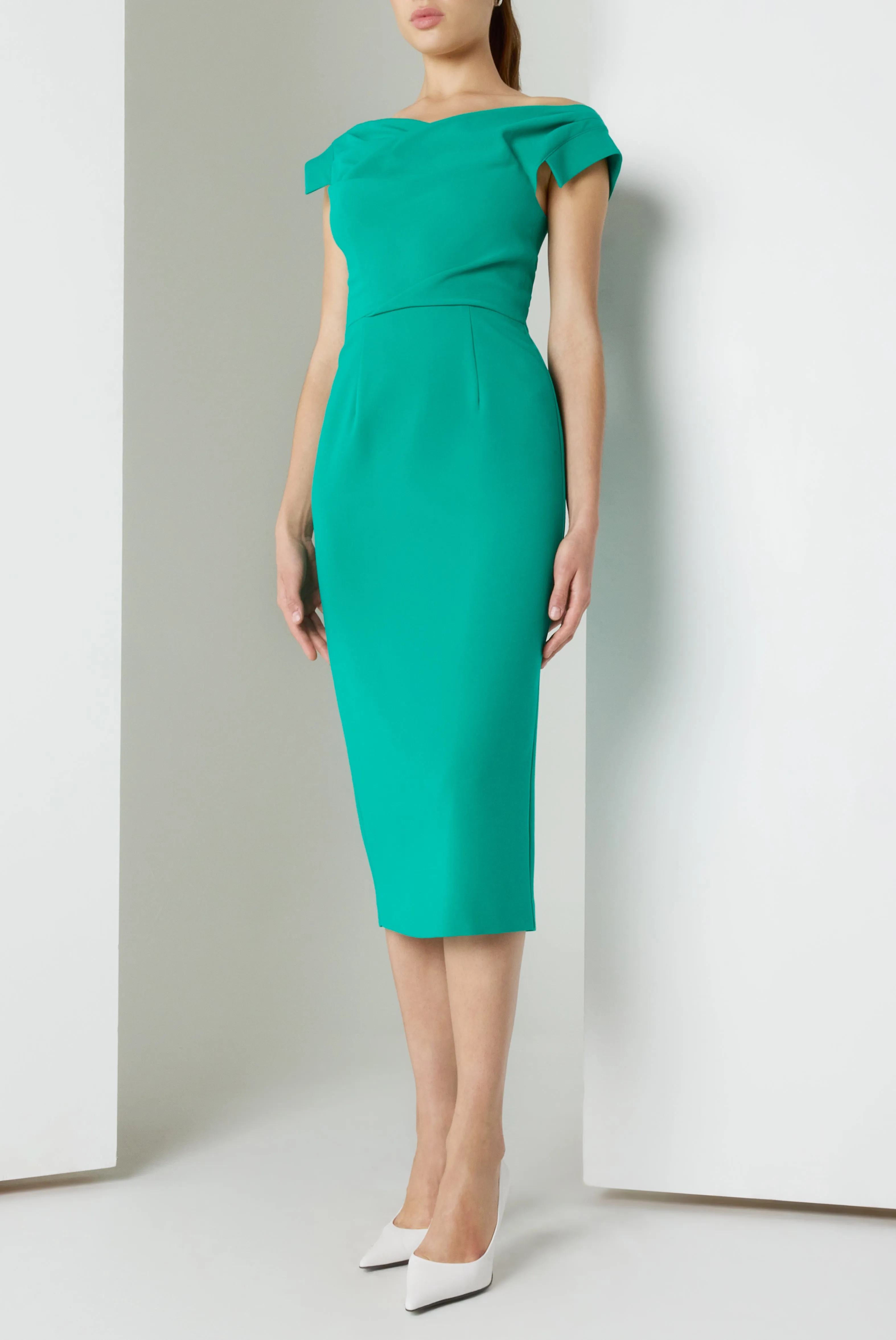 Jacqueline Midi dress sold by Black Halo product image thumbnail 4