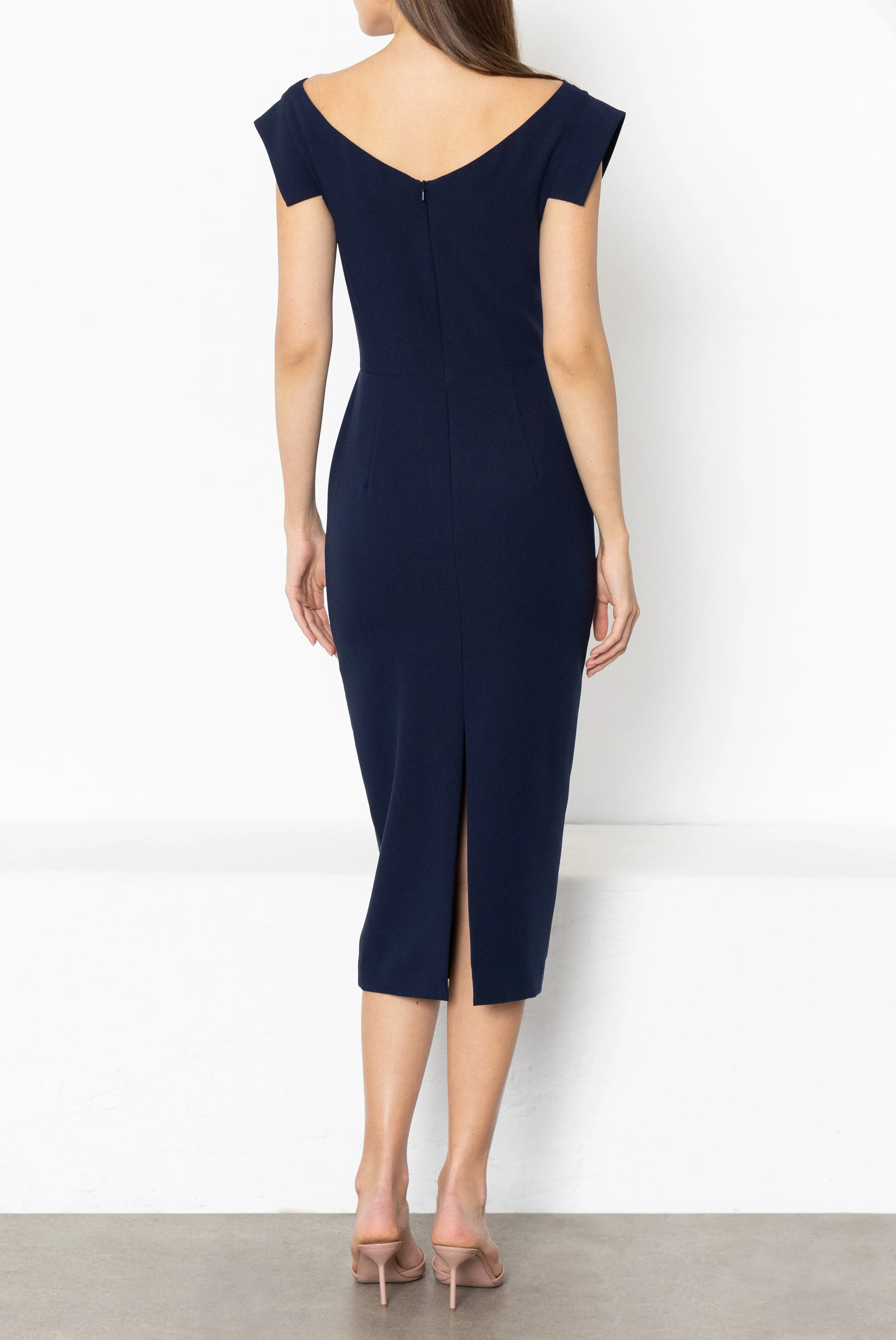 Jacqueline Midi dress sold by Black Halo product image thumbnail 5