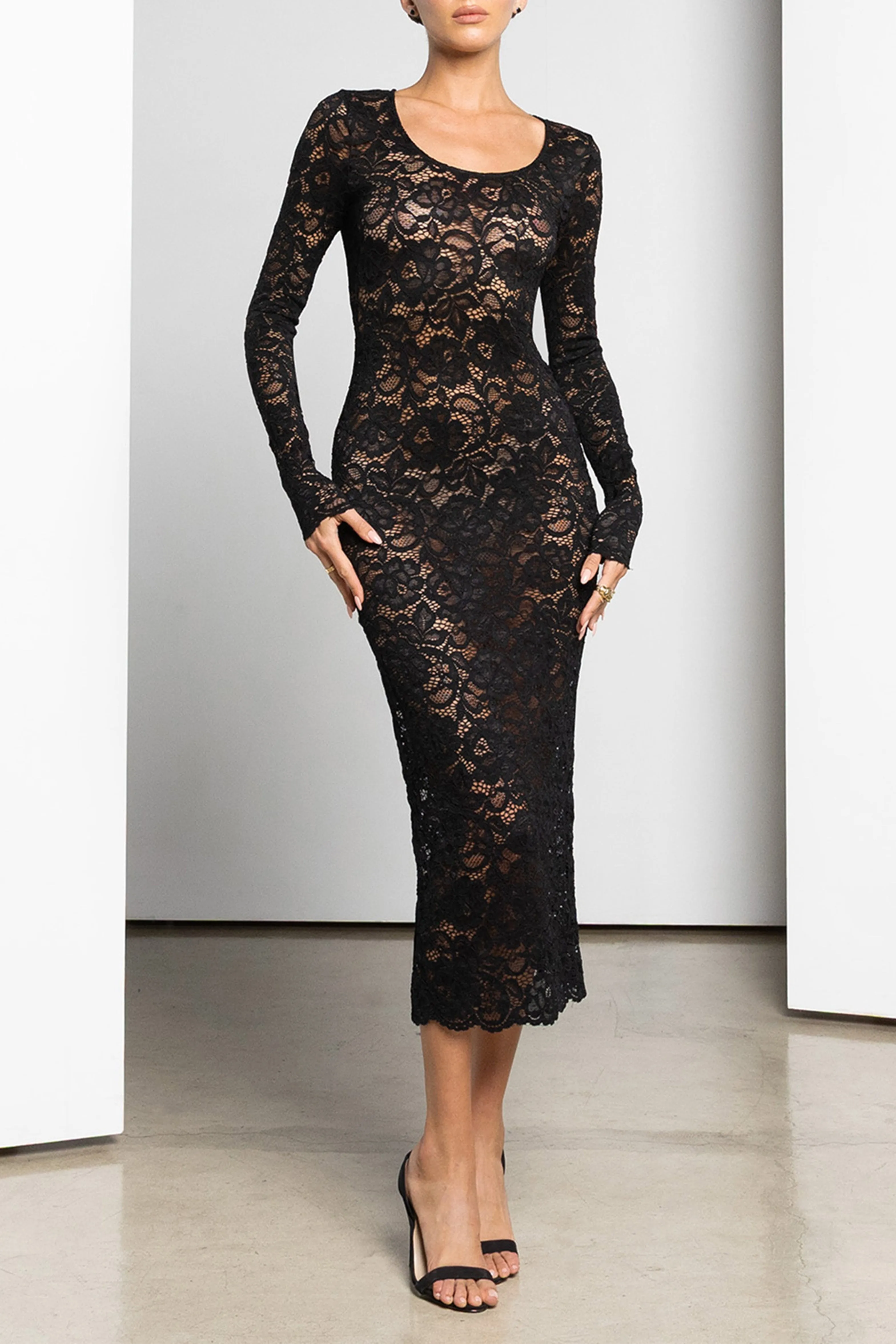 Laurent Two Piece Convertible Midi/Mini sold by Black Halo product image thumbnail 2