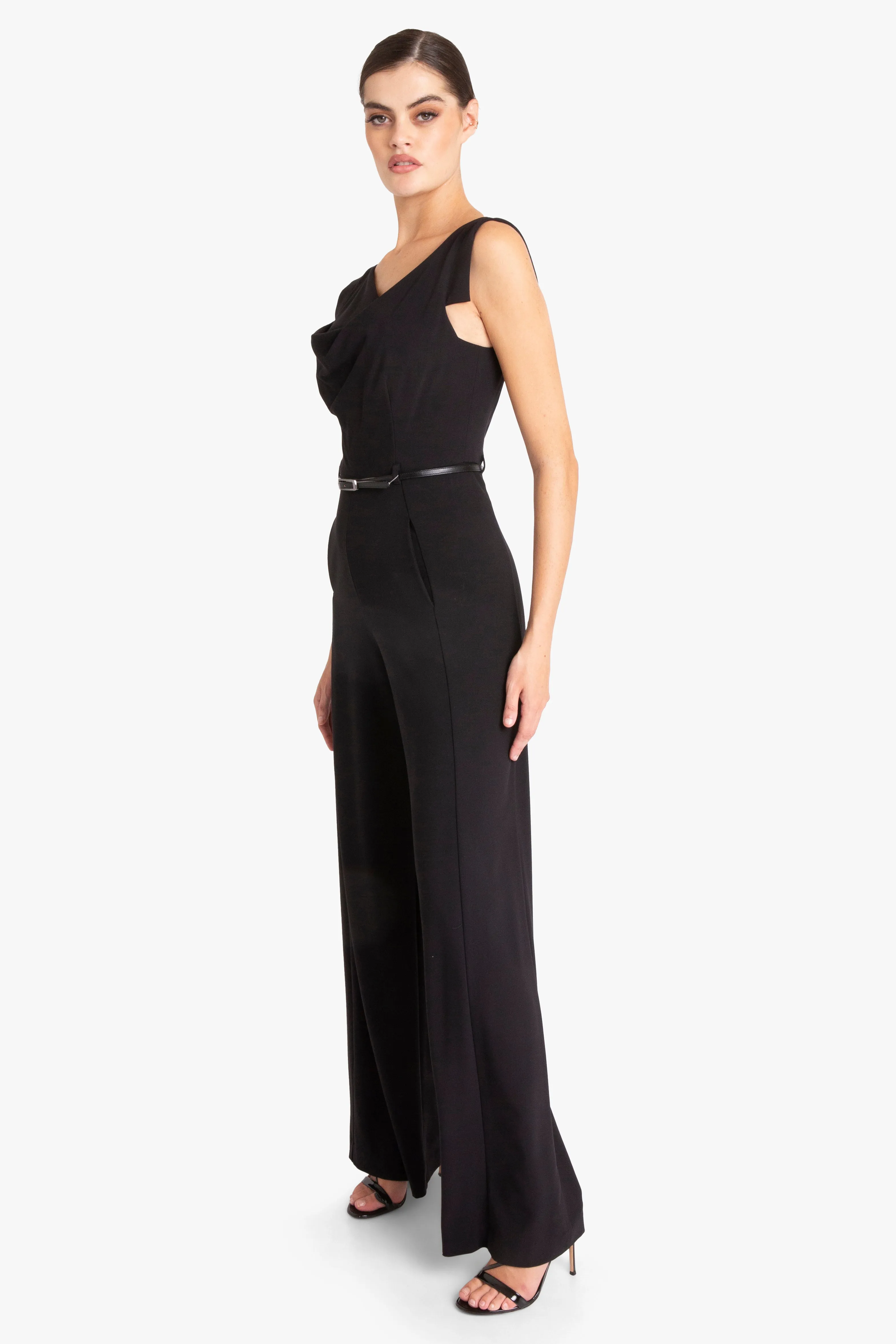 Classic Jackie O Jumpsuit sold by Black Halo product image thumbnail 3