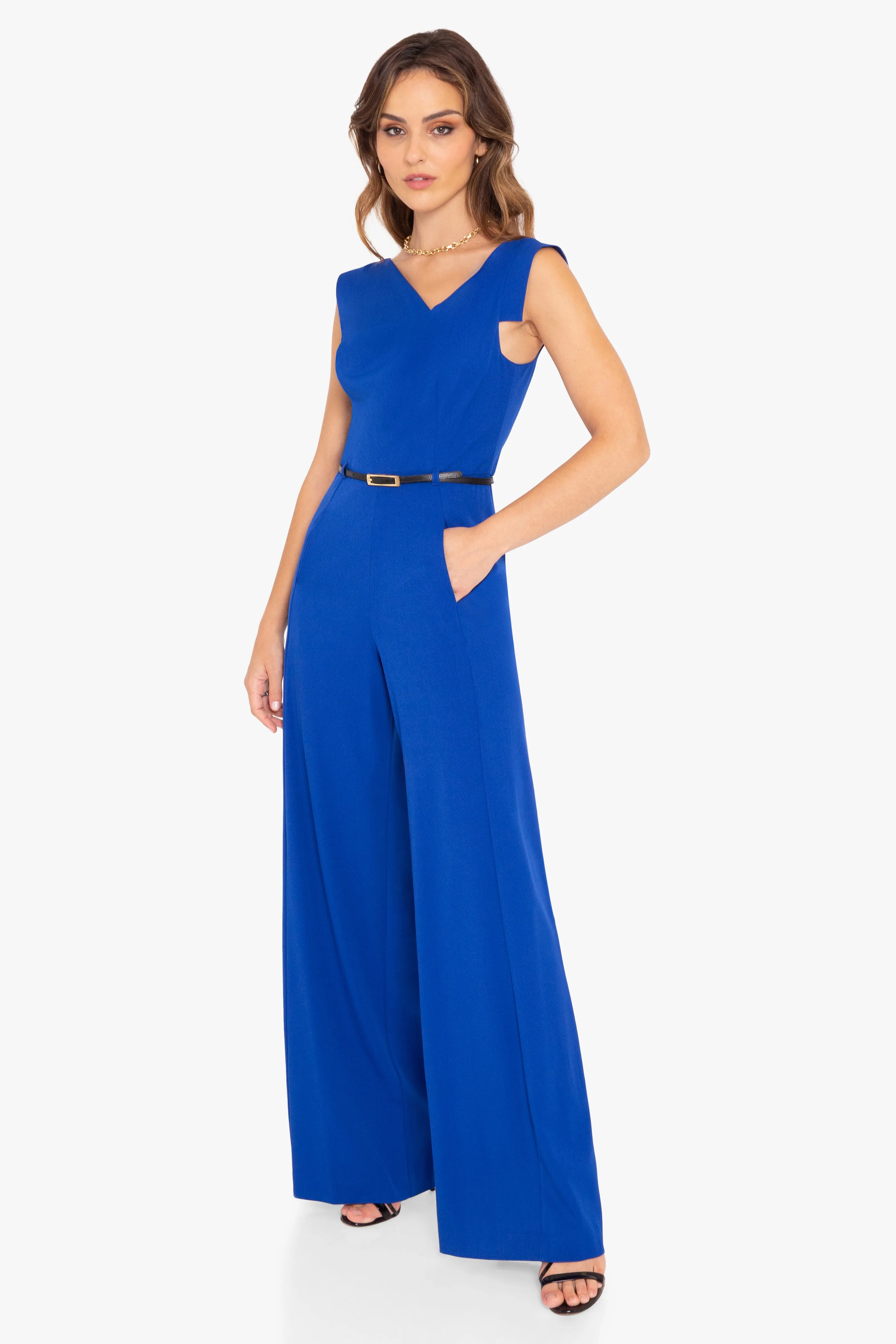 Classic Jackie O Jumpsuit sold by Black Halo product image thumbnail 5