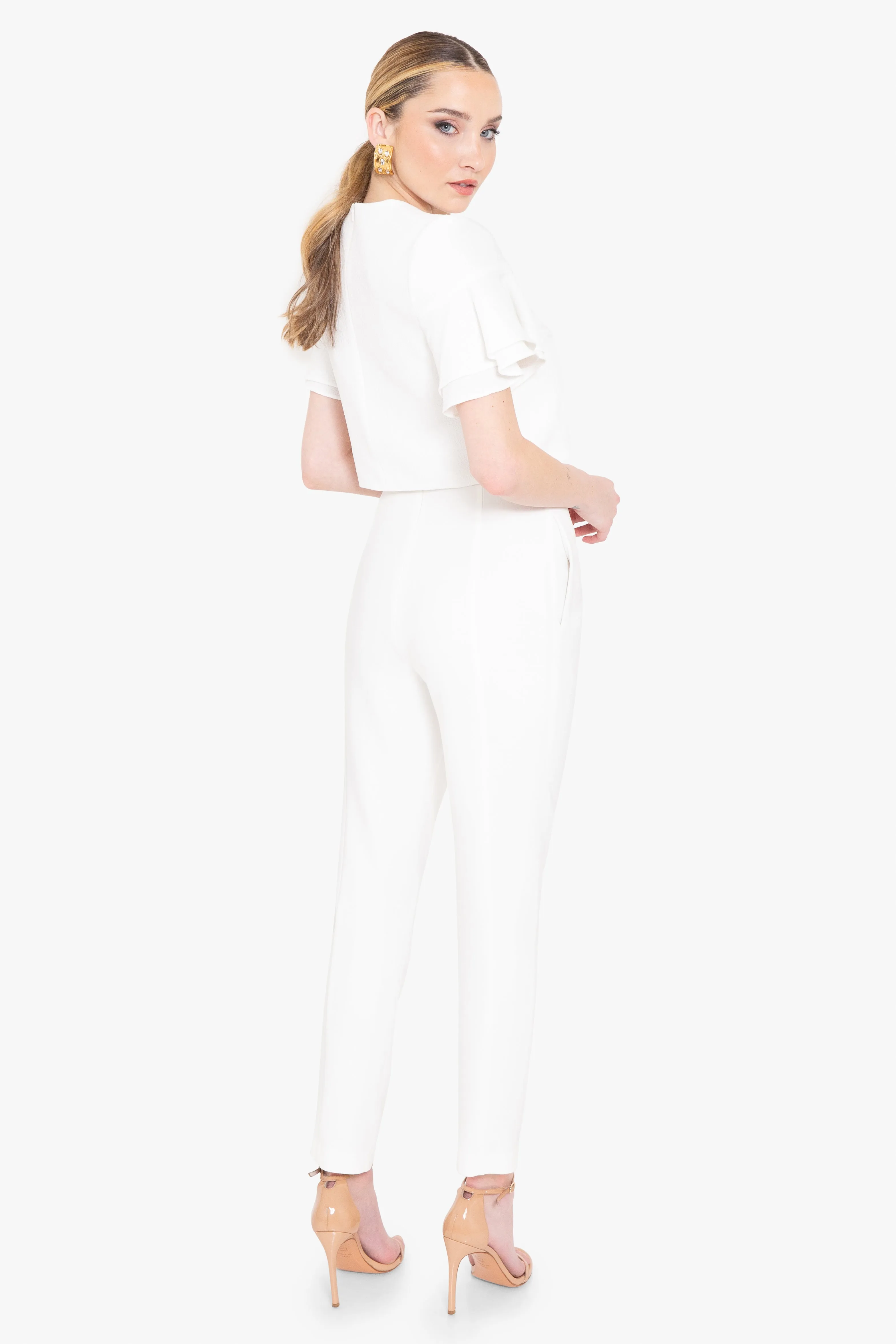 Syon Two Piece Jumpsuit sold by Black Halo product image thumbnail 4