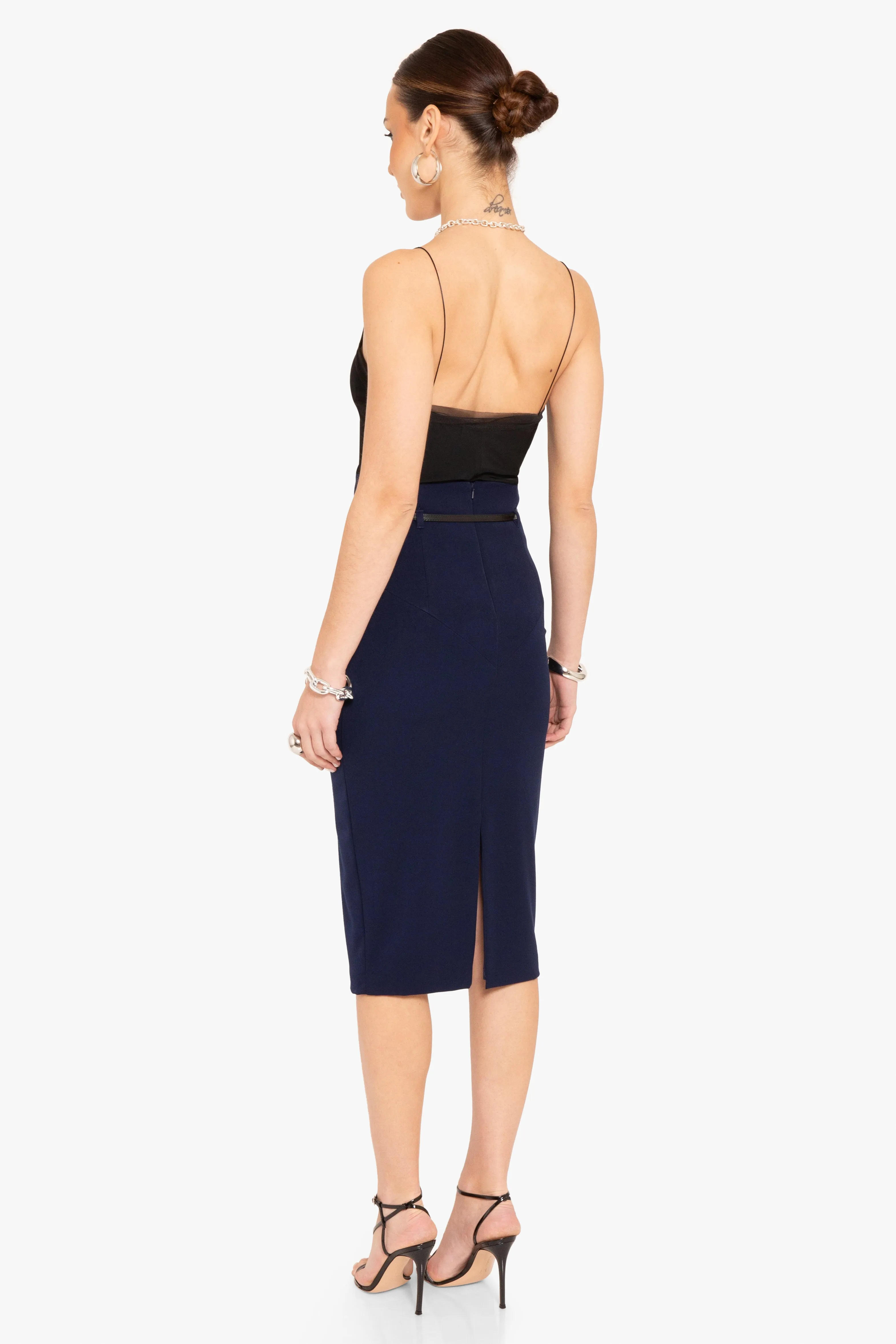 Classic Jackie O Skirt sold by Black Halo product image thumbnail 3