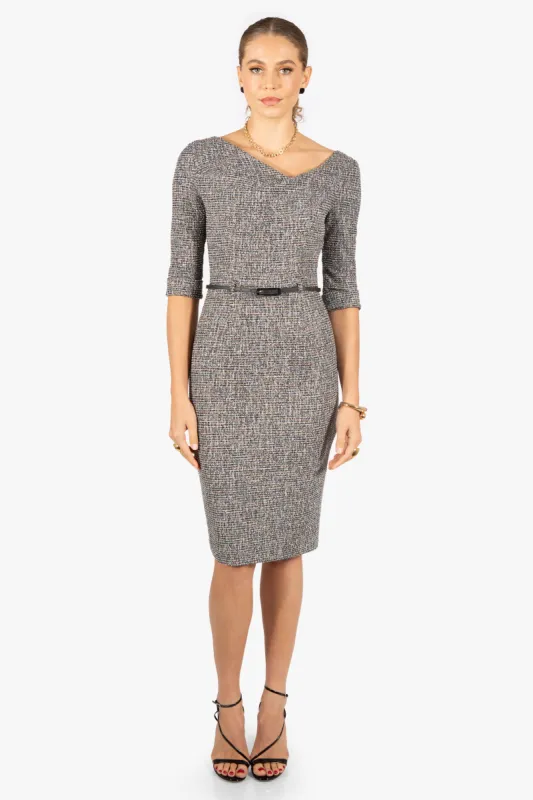3/4 Sleeve Jackie O Dress sold by Black Halo