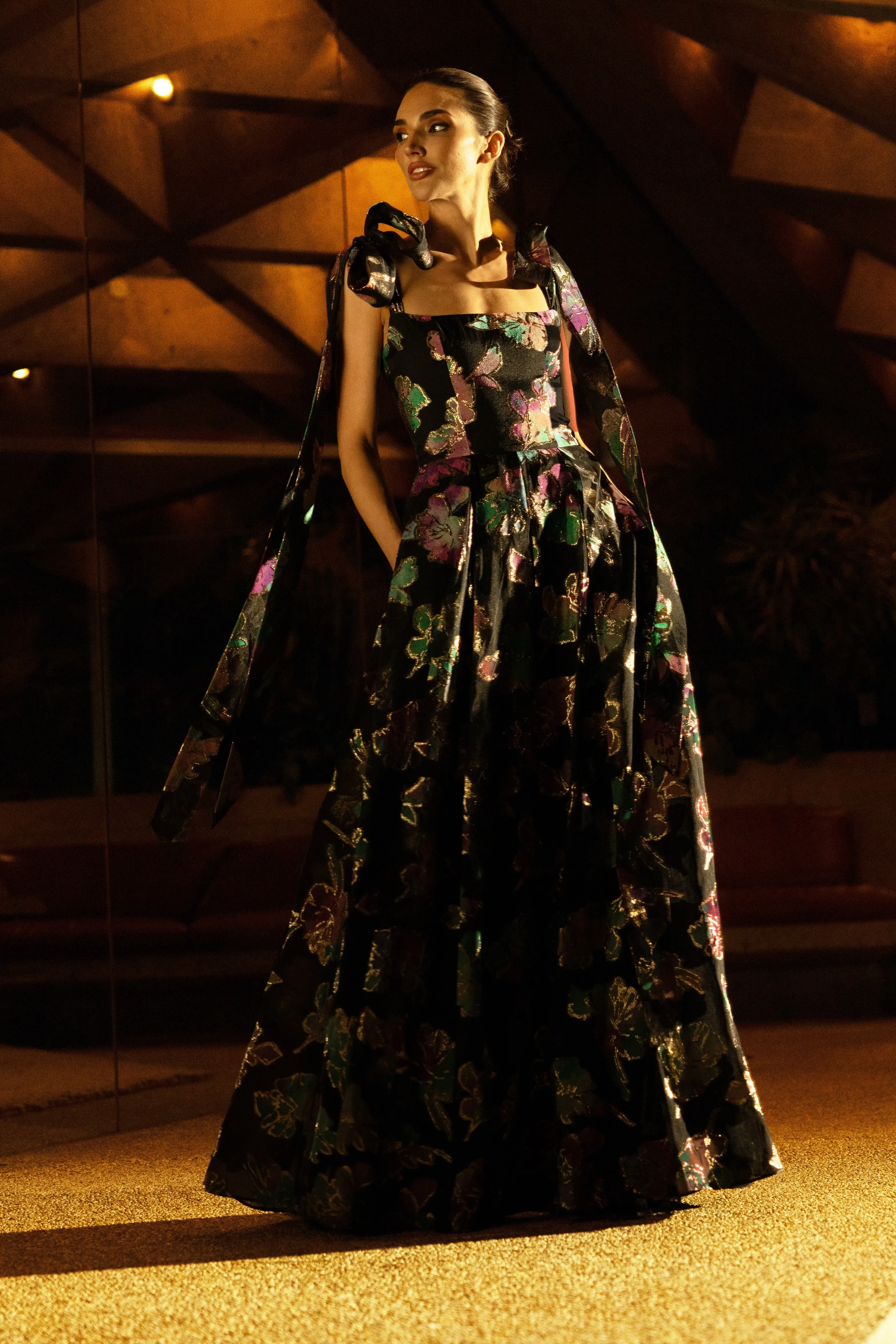 Devalin Gown sold by Black Halo product image thumbnail 2