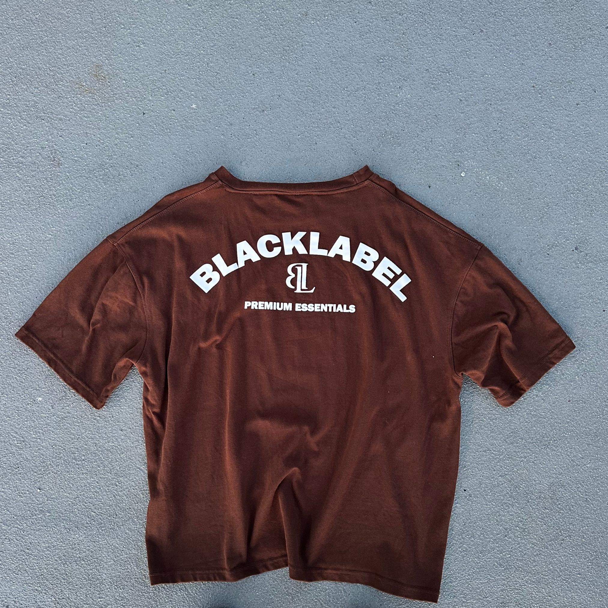 Brown Essential Oversized Tee sold by Black Label product image thumbnail 4
