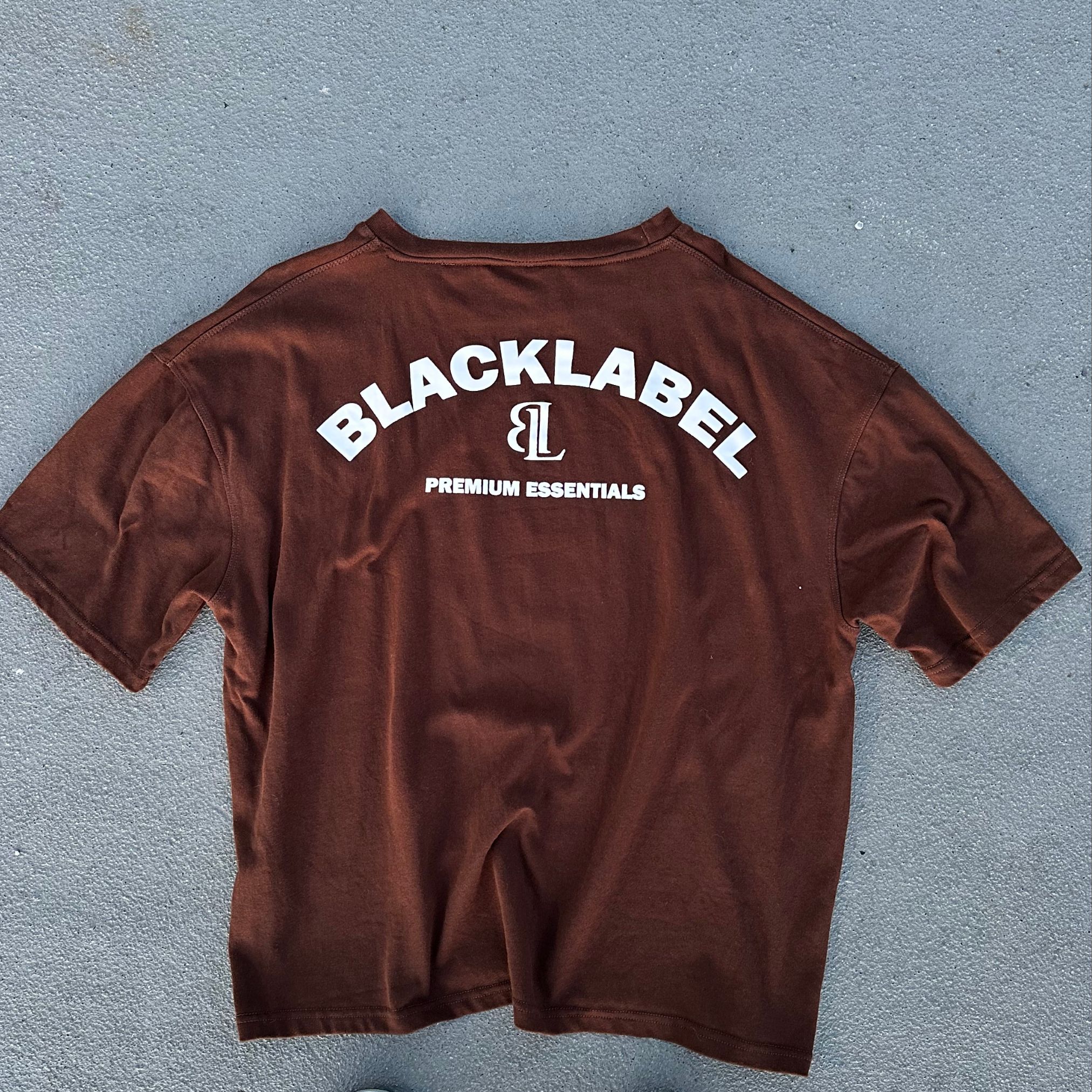 Brown Essential Oversized Tee sold by Black Label product image thumbnail 3