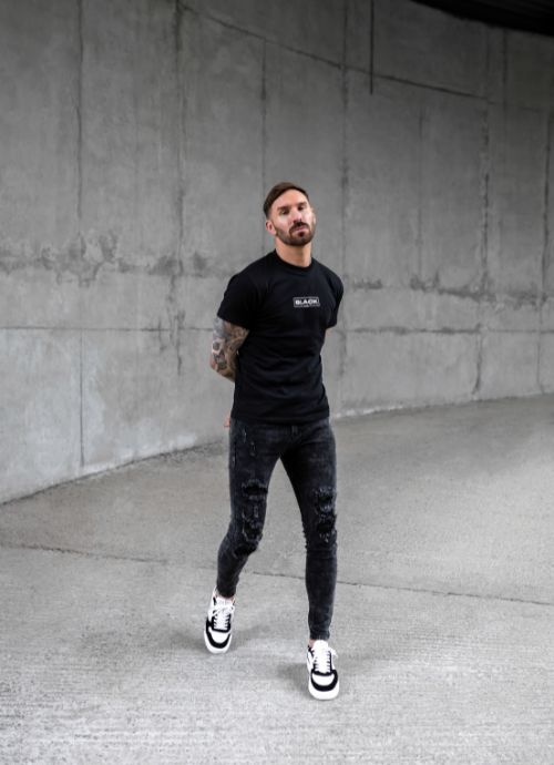Black Essential Tee sold by Black Label product image thumbnail 2