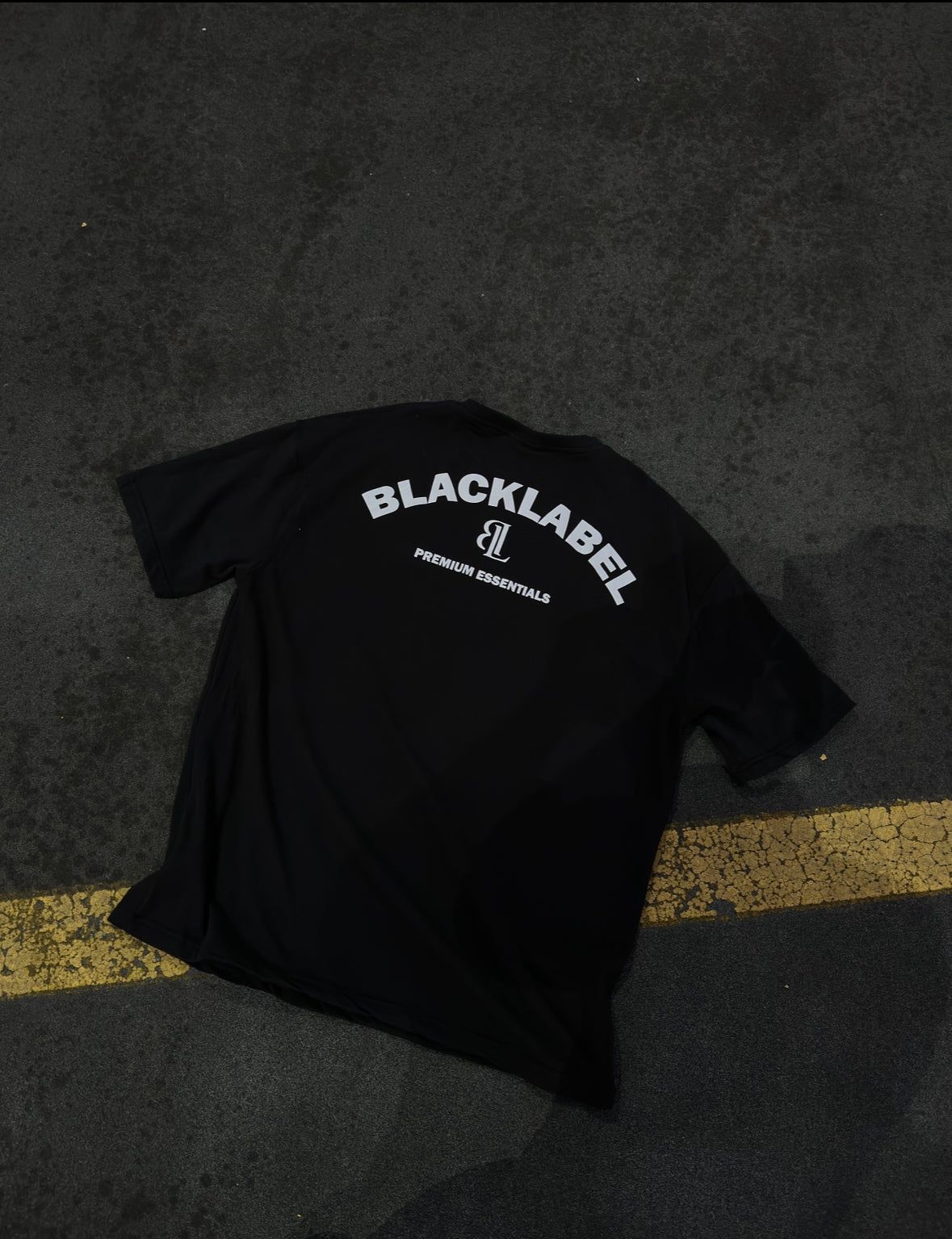 Black Premium Essential Oversized Tee sold by Black Label product image thumbnail 2