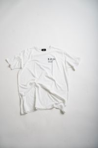 White Barcode Oversized T-Shirt sold by Black Label