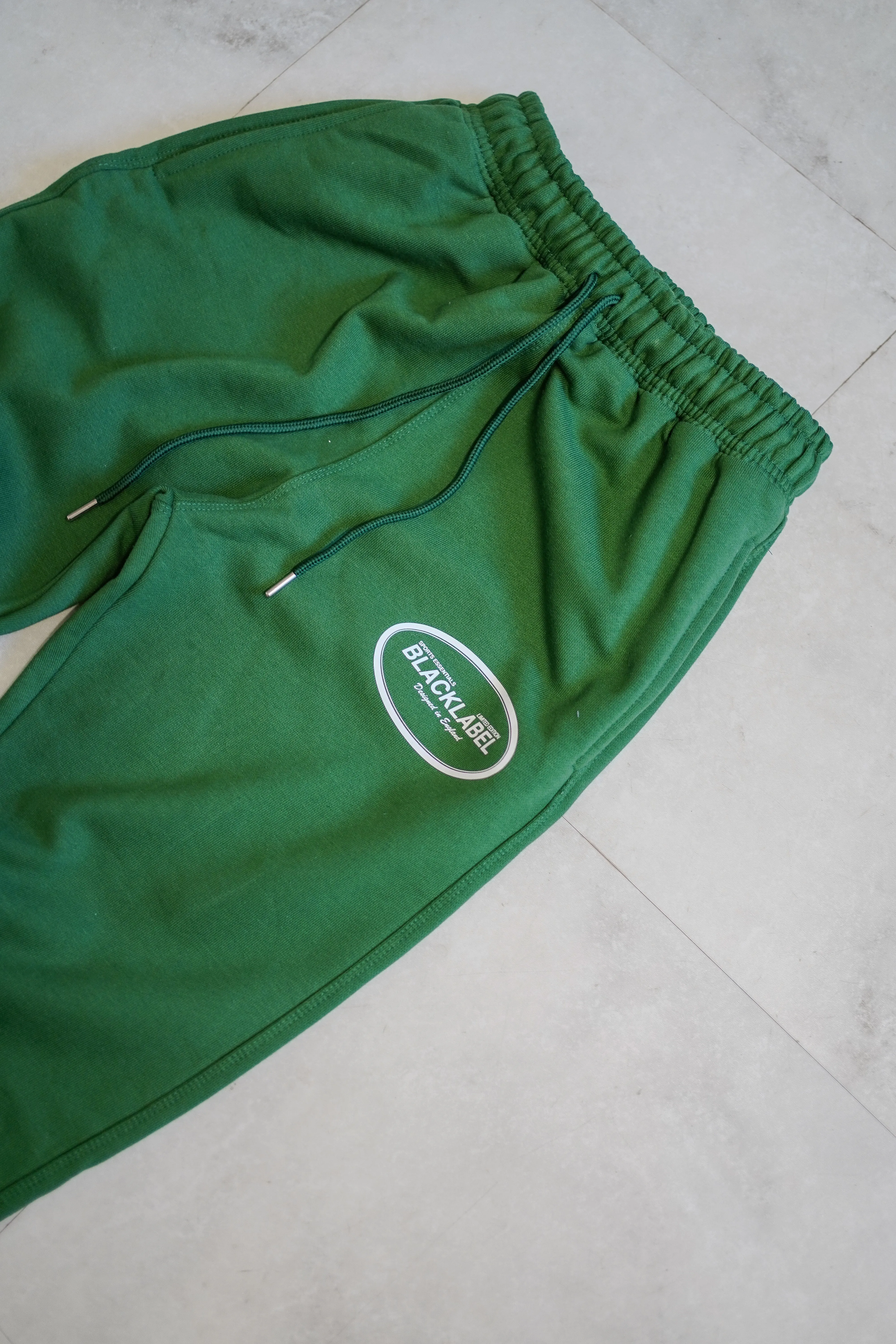 Essentials Joggers- Green sold by Black Label