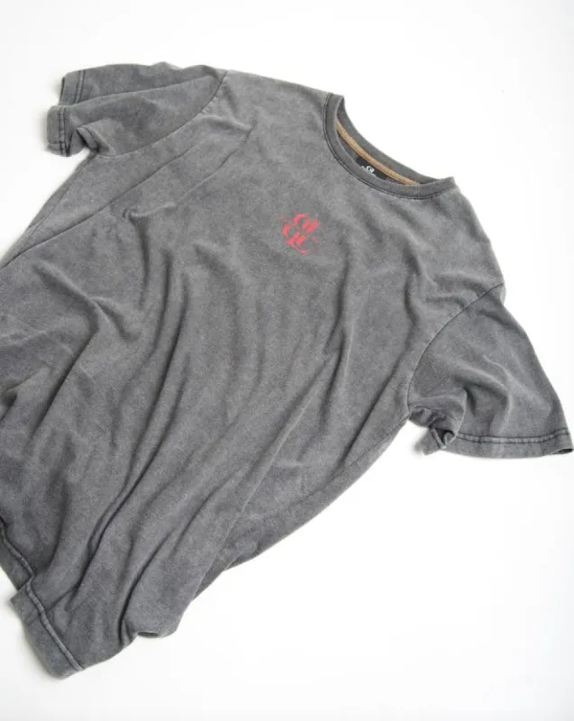 Acid Wash Oversized T-Shirt sold by Black Label