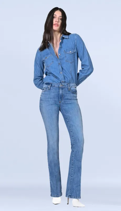 India Slim Boot - You Snooze You Lose sold by Black Orchid