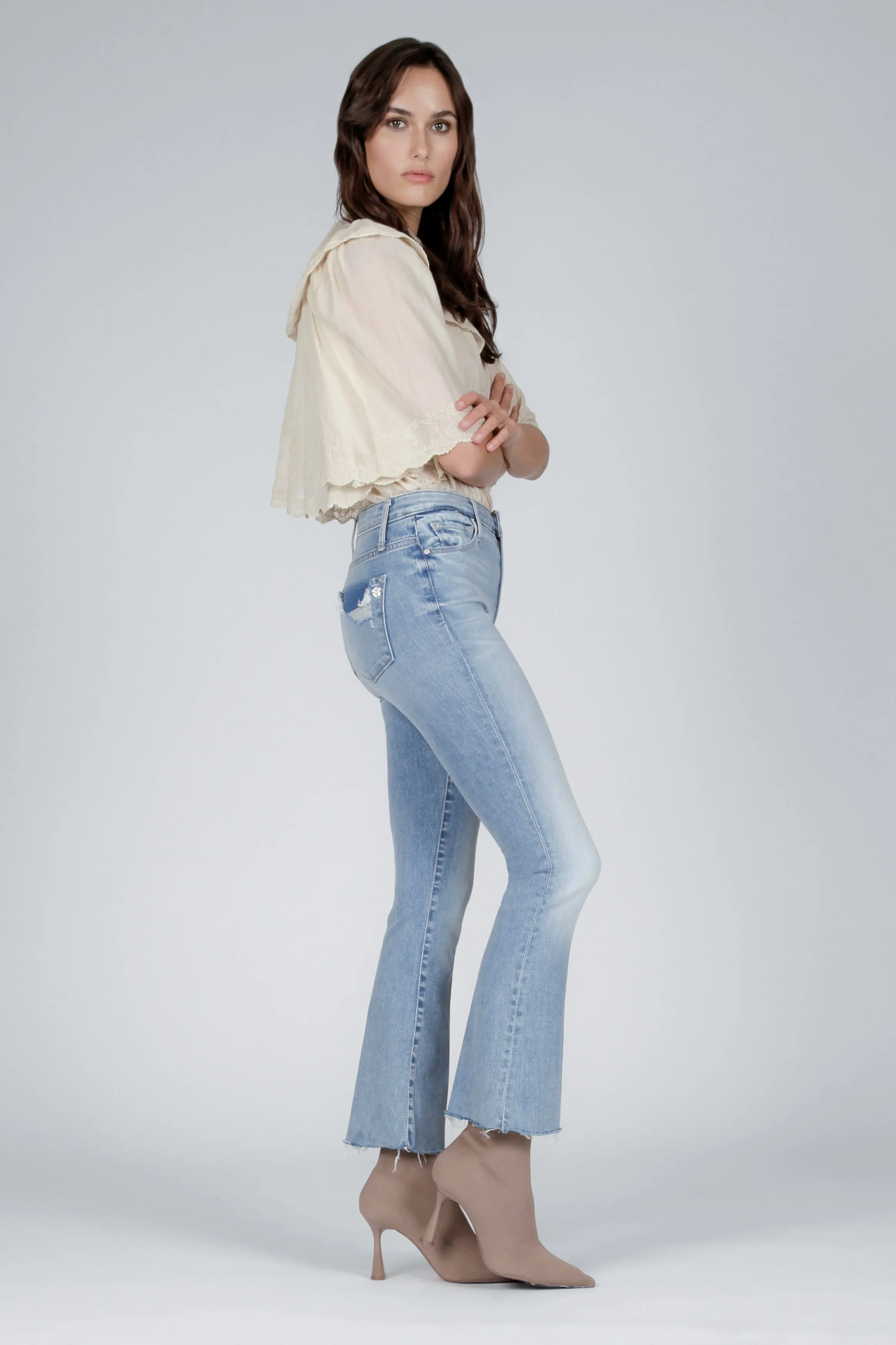 Chrissy Kick Flare - Mother May I sold by Black Orchid product image thumbnail 3