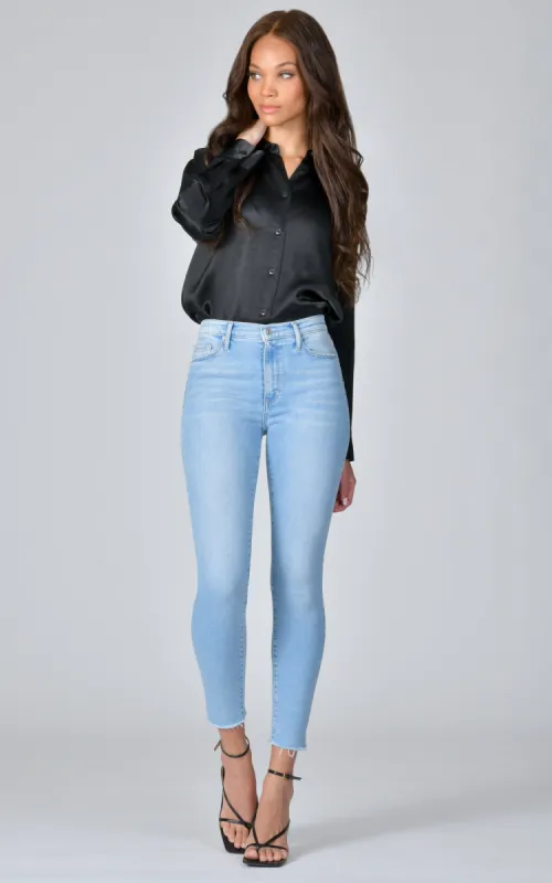 Carmen High Rise Ankle Fray - Right By Your Side sold by Black Orchid