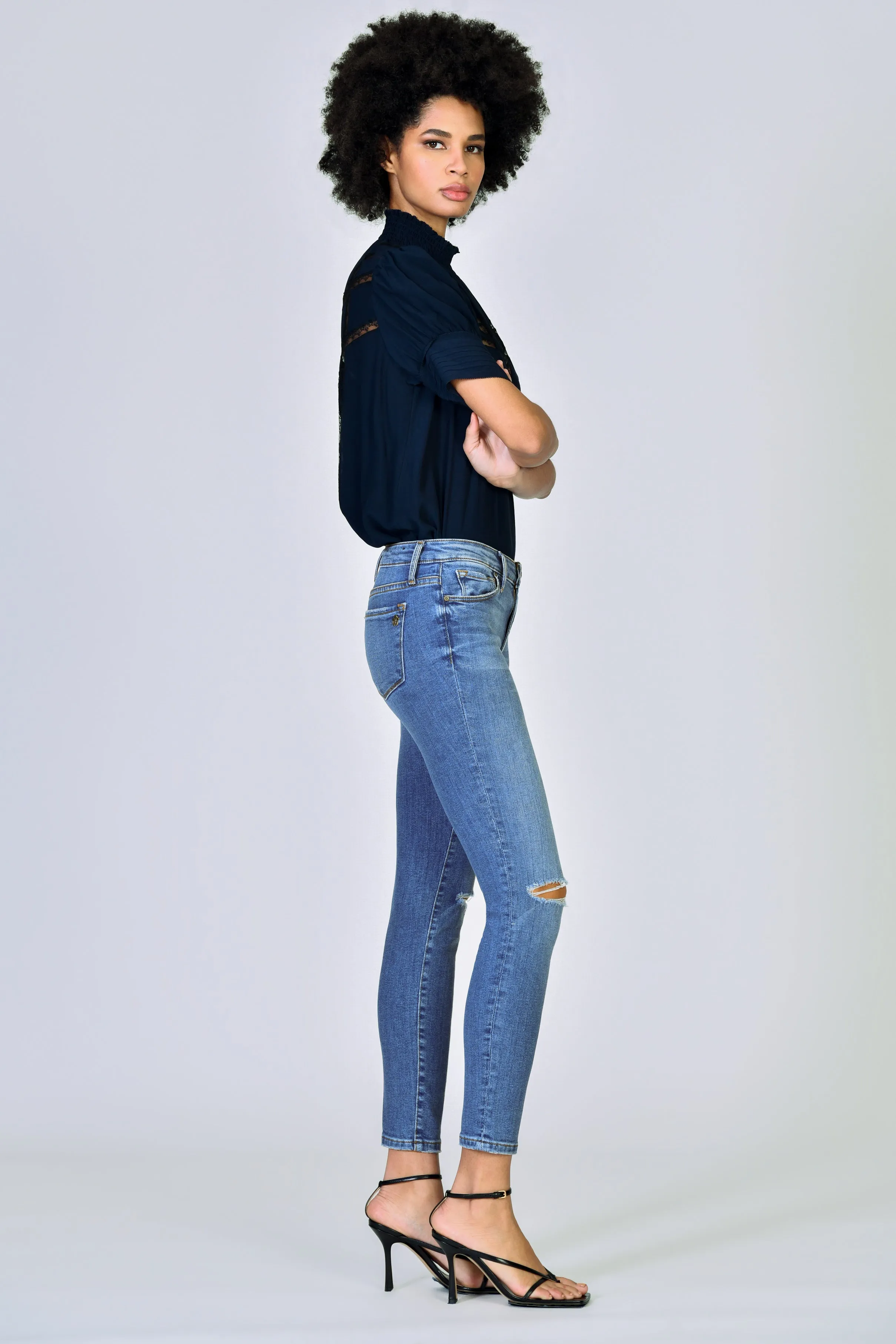 Jude Crop - Blue Your Mind sold by Black Orchid product image thumbnail 3