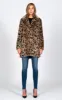 Long Faux Fur Coat - Leopard sold by Black Orchid