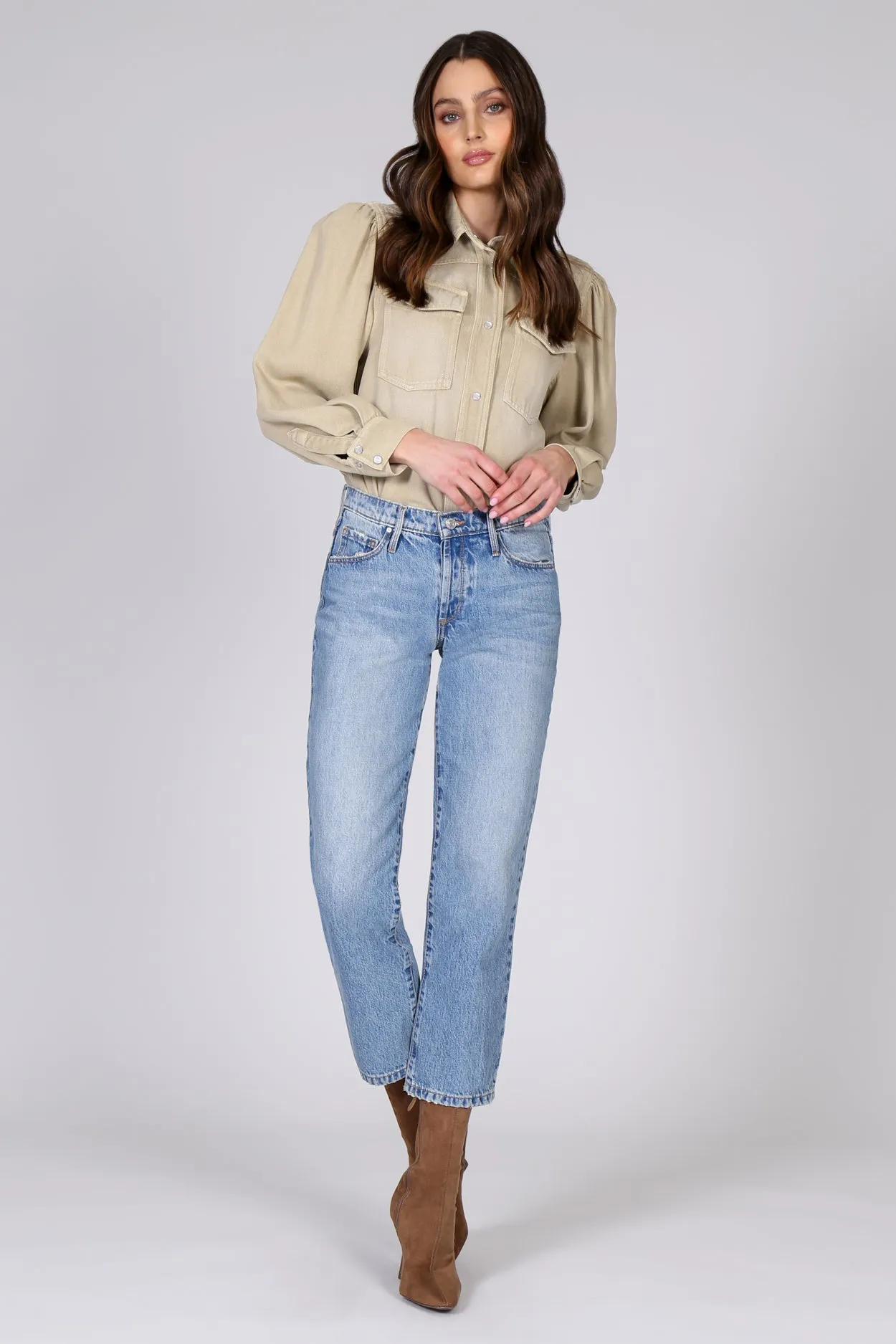 Jadyn Low Rise Boyfriend - Daydream Believer sold by Black Orchid