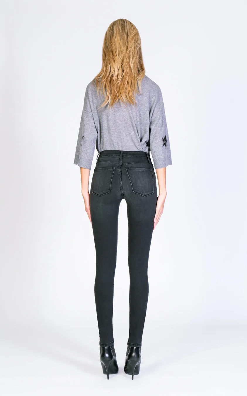 Gisele High Rise Skinny - Raven sold by Black Orchid product image thumbnail 4