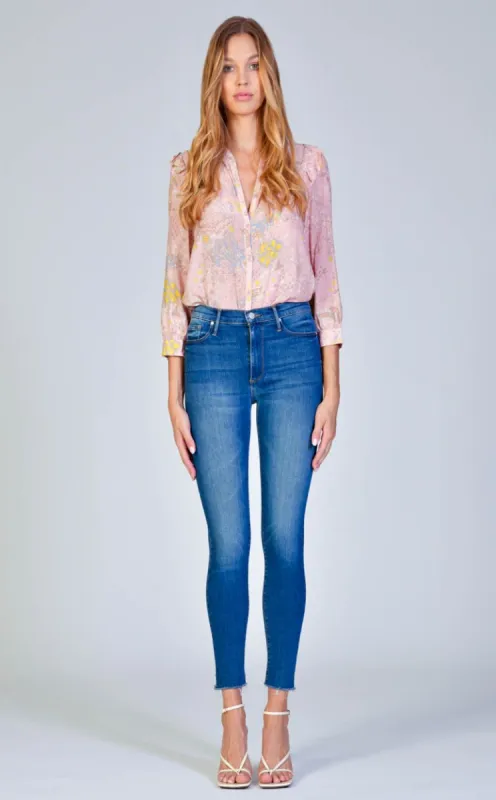 Carmen High Rise Ankle Fray - Low Down sold by Black Orchid