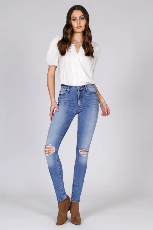 Gisele High Rise Skinny - Never Have I Ever sold by Black Orchid