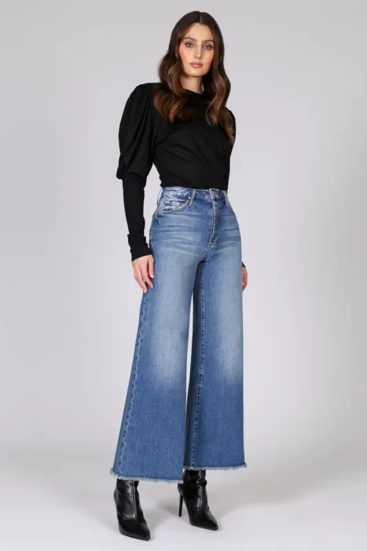 Jill High Waisted Wide Leg - Bad Decision sold by Black Orchid