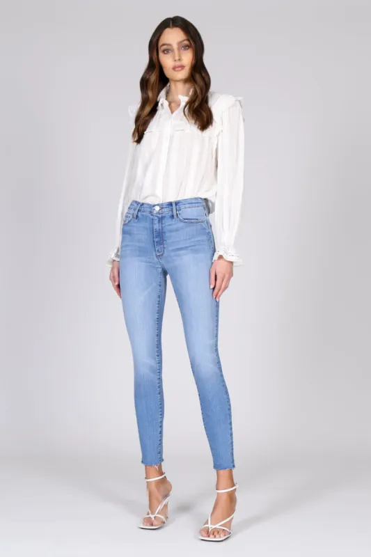 Carmen High Rise Ankle Fray - Don't You Wish sold by Black Orchid