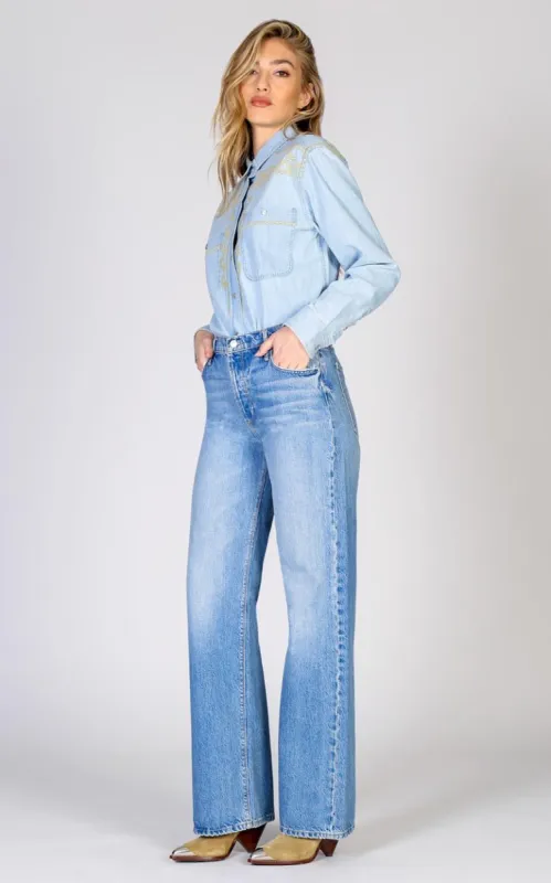 Riley High Rise Relaxed - Hypnotize made by Black Orchid