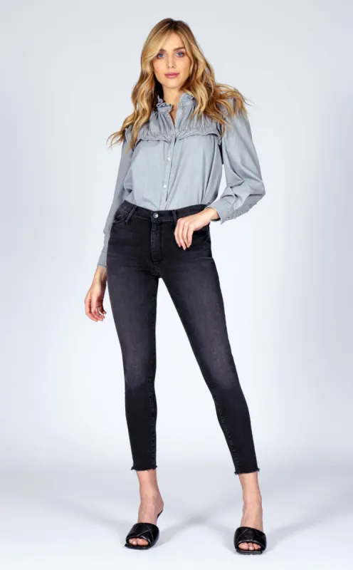 Carmen High Rise Ankle Fray - Dim The Lights sold by Black Orchid