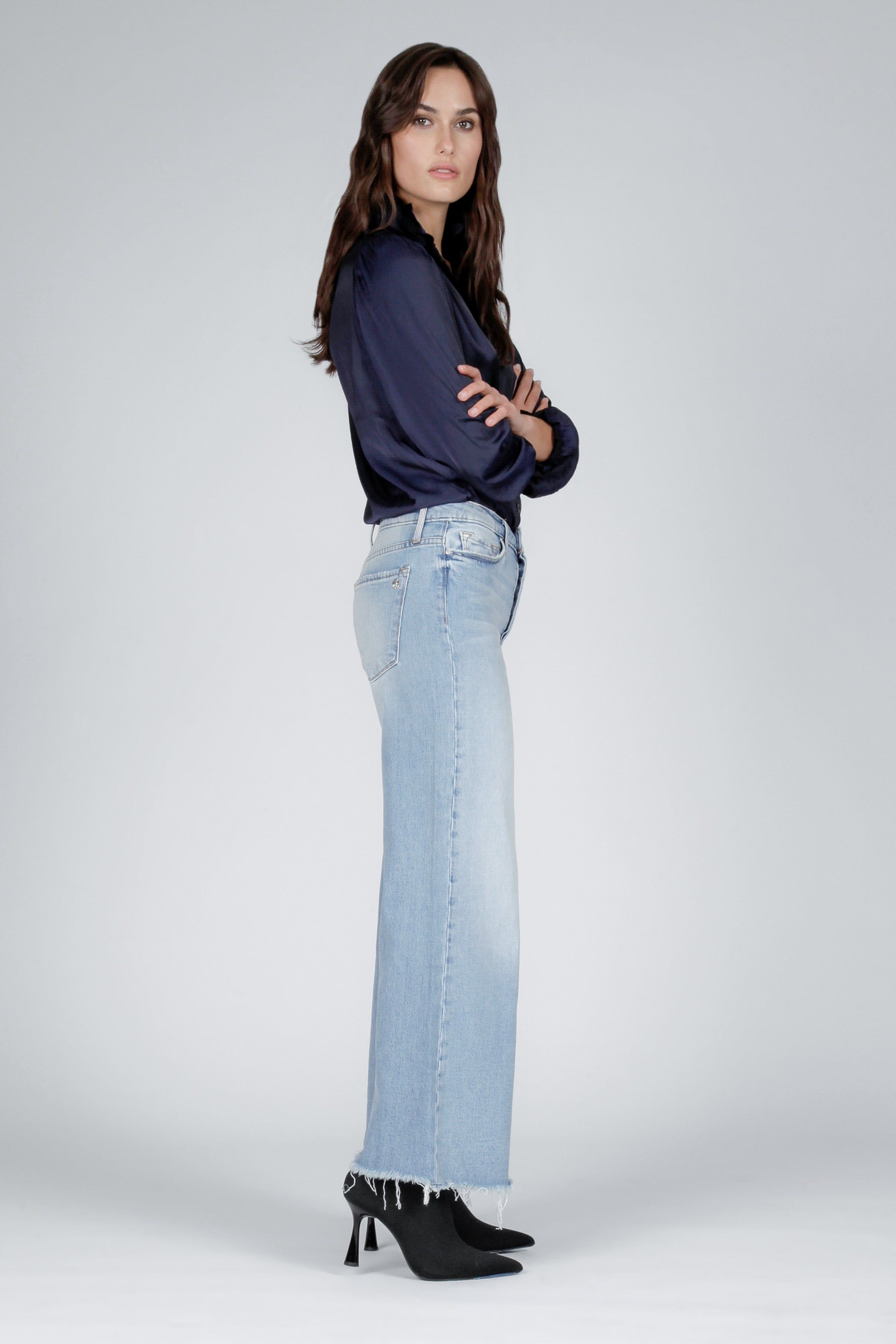 Jill High Waisted Wide Leg - Next In Line sold by Black Orchid product image thumbnail 3