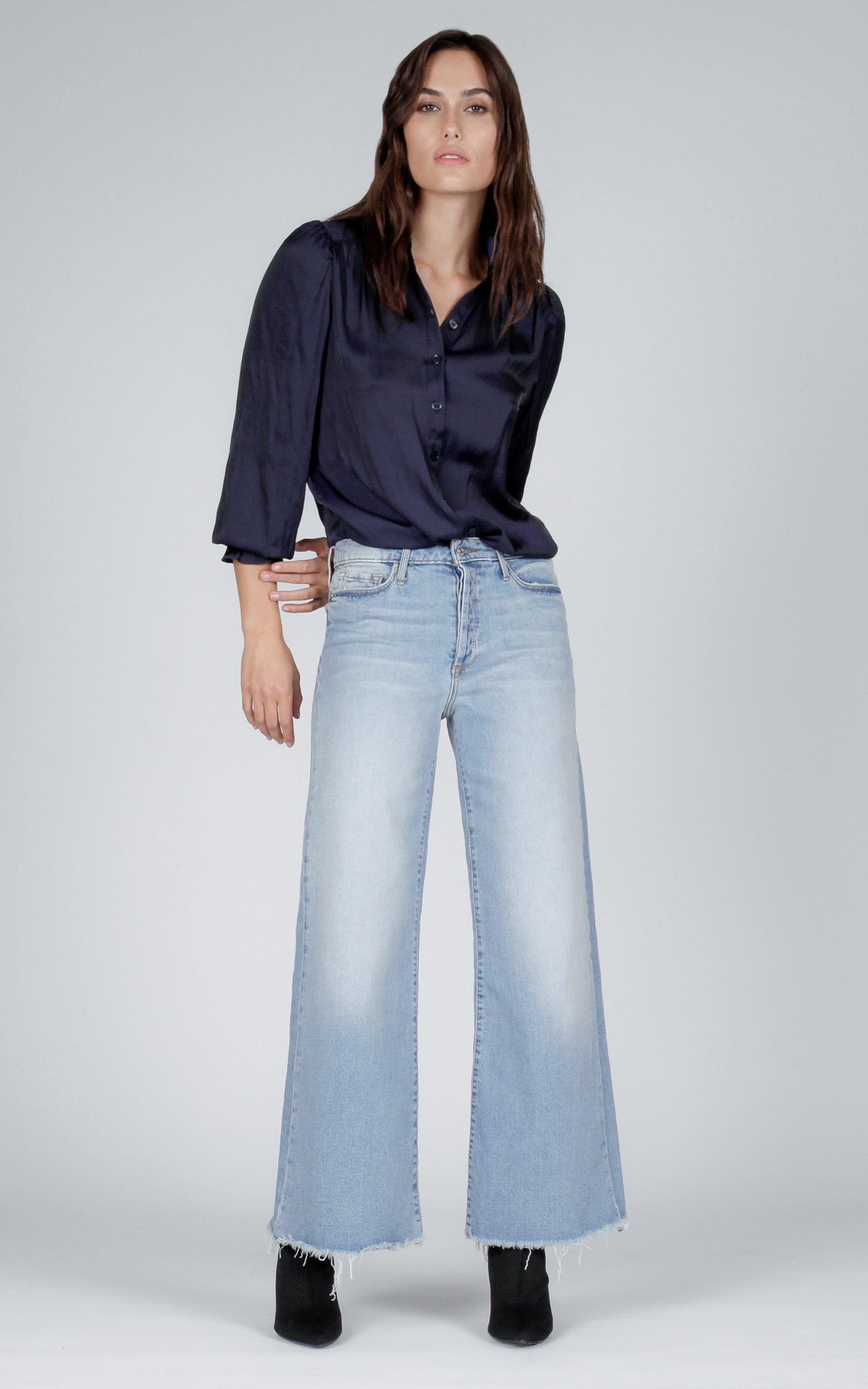 Jill High Waisted Wide Leg - Next In Line sold by Black Orchid