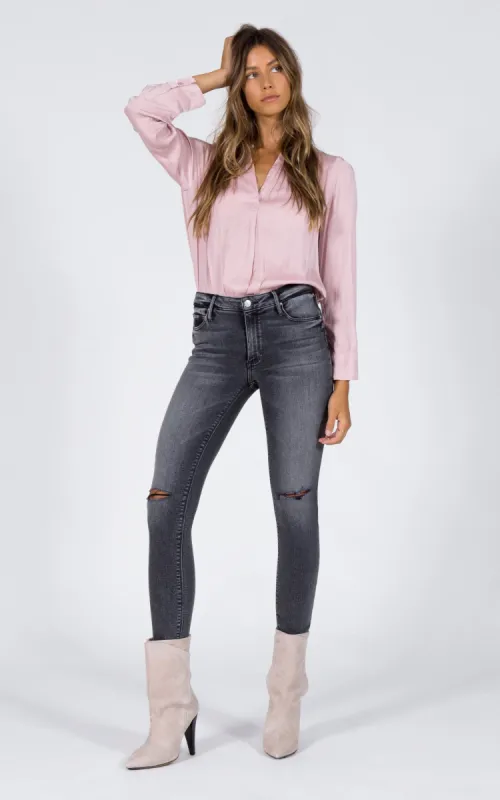 Jude Mid Rise Skinny - He Said She Said sold by Black Orchid