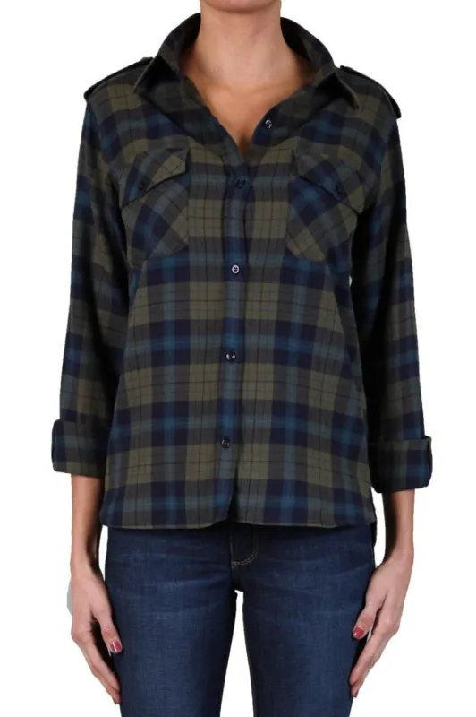 Plaid Shirt - Olive *FINAL SALE sold by Black Orchid
