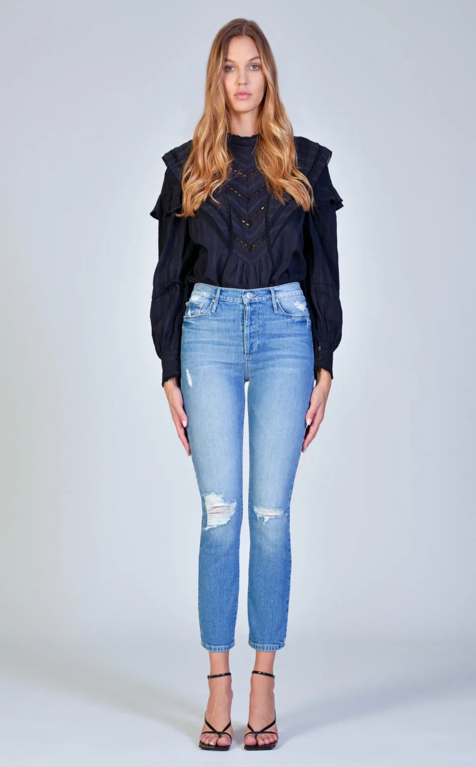 Joan High Waisted Straight - Roll The Dice sold by Black Orchid product image thumbnail 2