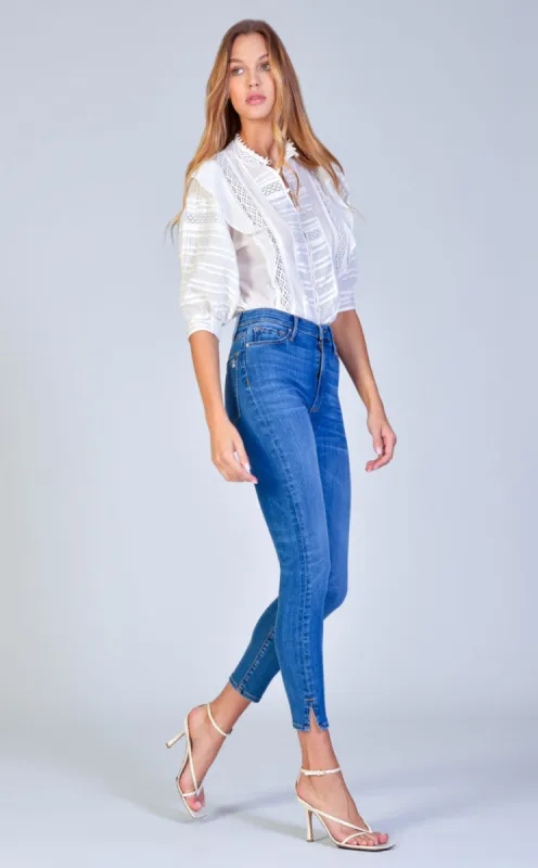 Kate Super High Rise Skinny - Do It For Love sold by Black Orchid