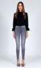 Ava Patch Pocket Skinny - 50 Shades Of Grey sold by Black Orchid