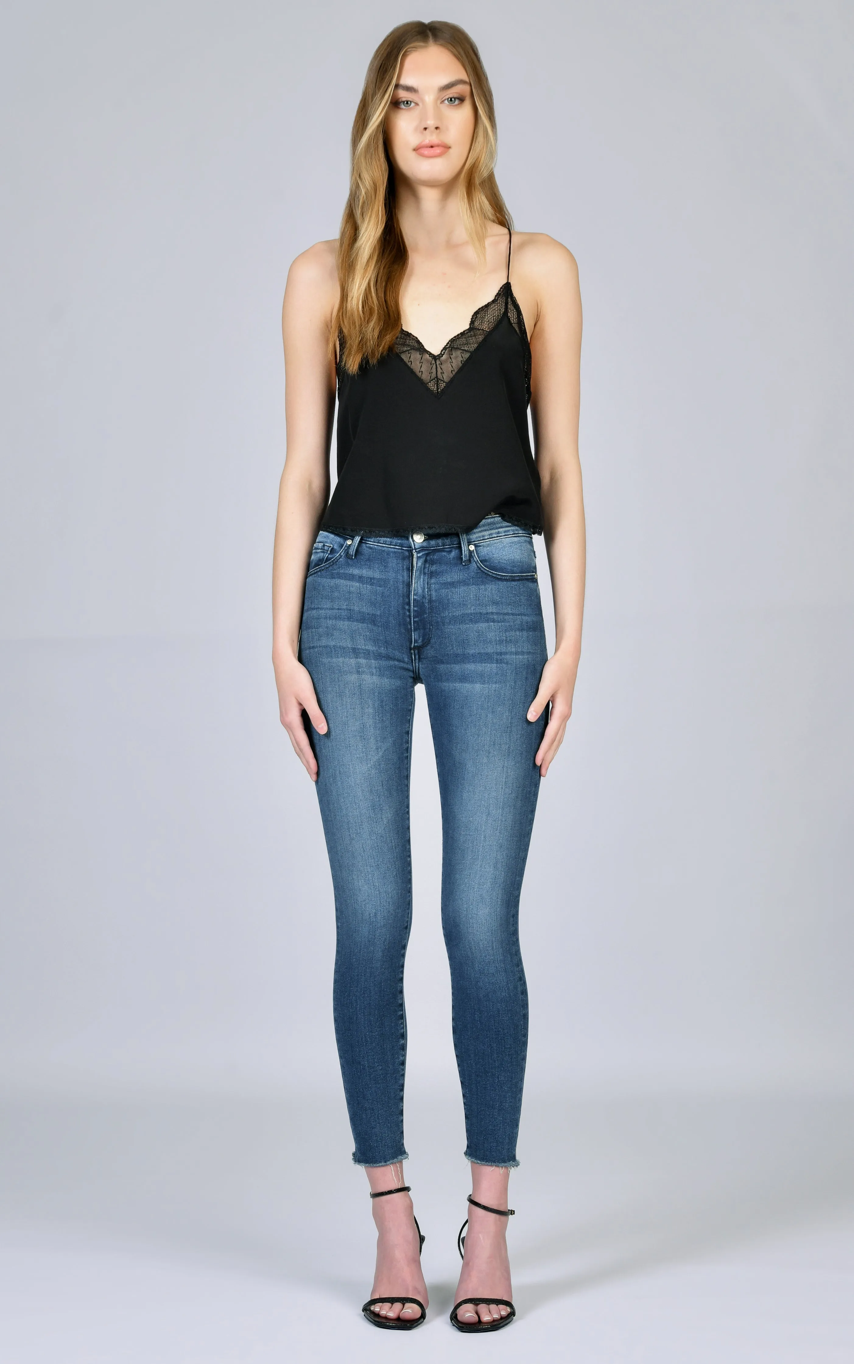 Carmen High Rise Ankle Fray - Heartless sold by Black Orchid product image thumbnail 2