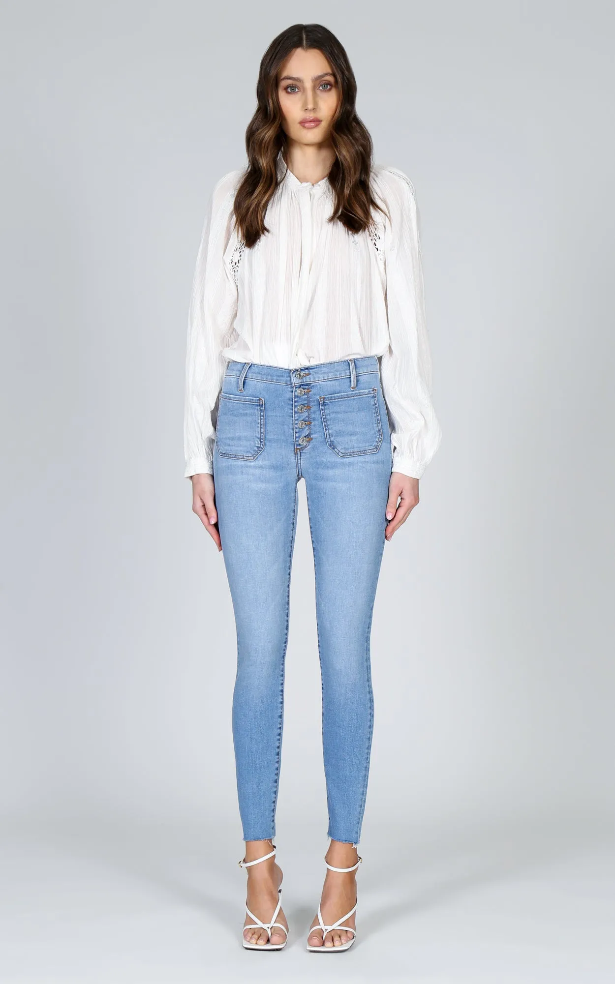 Ava Patch Pocket Skinny - Shame On Me sold by Black Orchid product image thumbnail 2