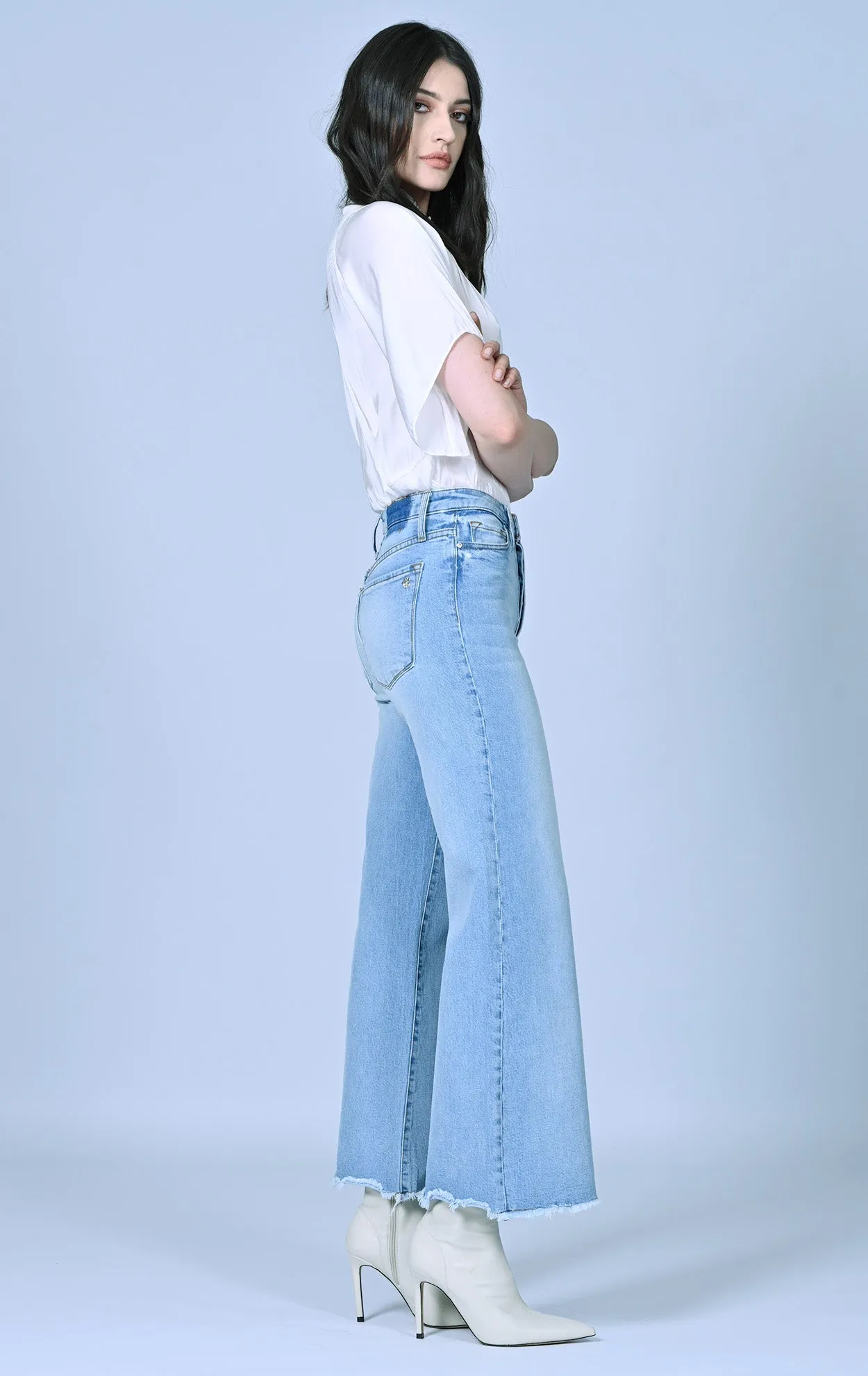 Jill High Waisted Wide Leg - Follow Me sold by Black Orchid product image thumbnail 3