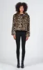 Hooded Faux Fur Jacket sold by Black Orchid