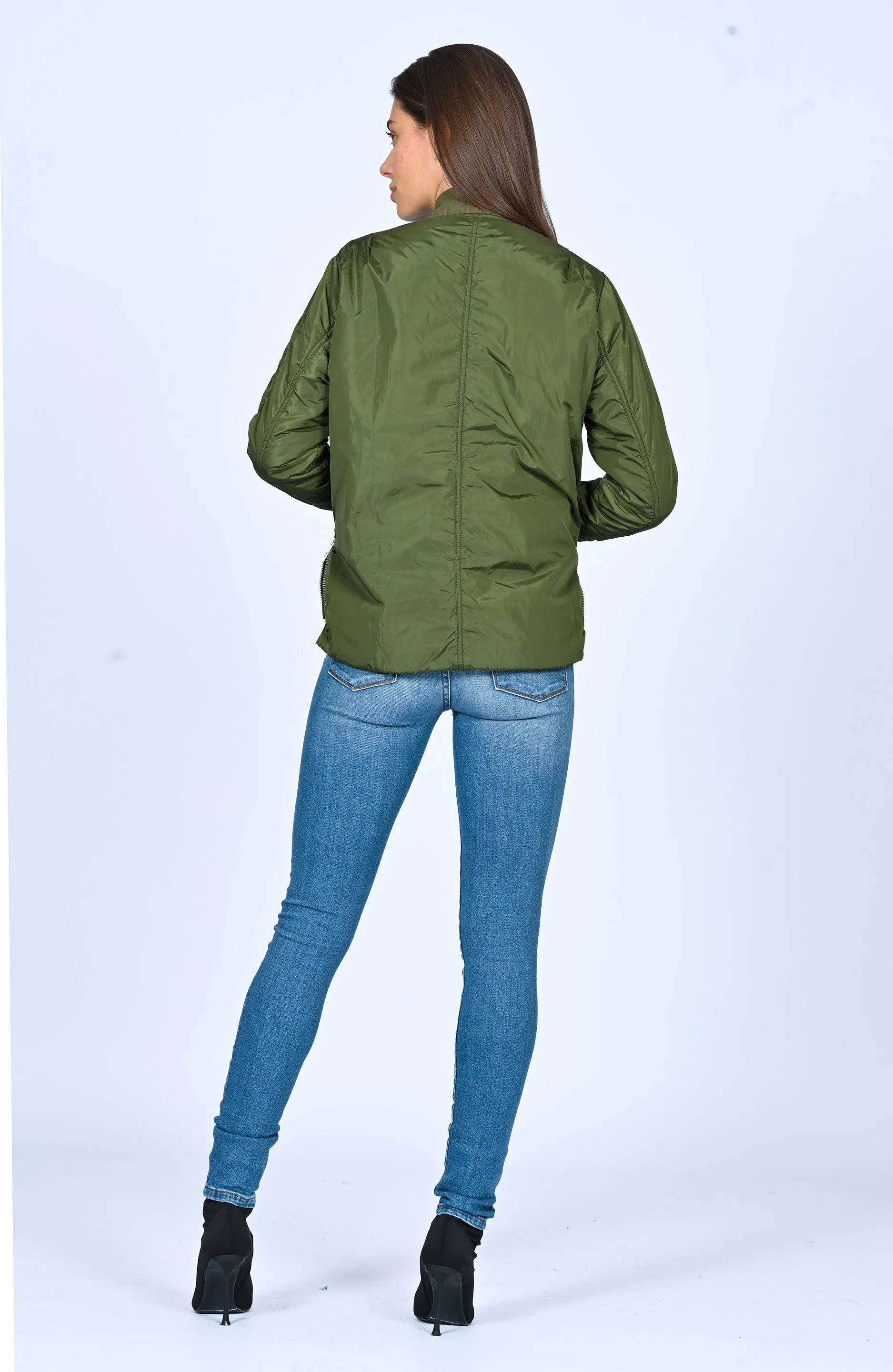 Bomber Jacket Army sold by Black Orchid product image thumbnail 5